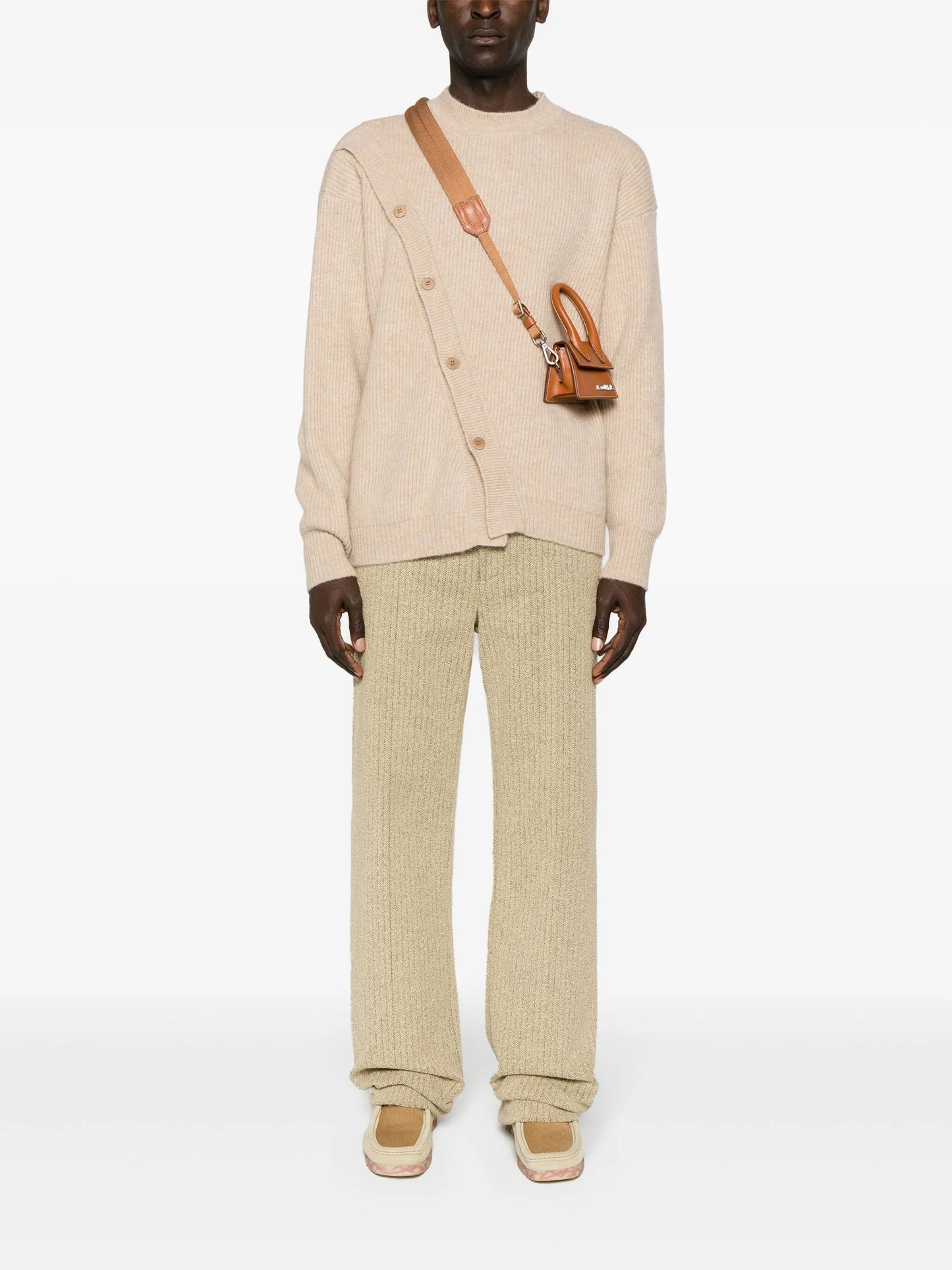 Le Cardigan Pau asymmetric jumper