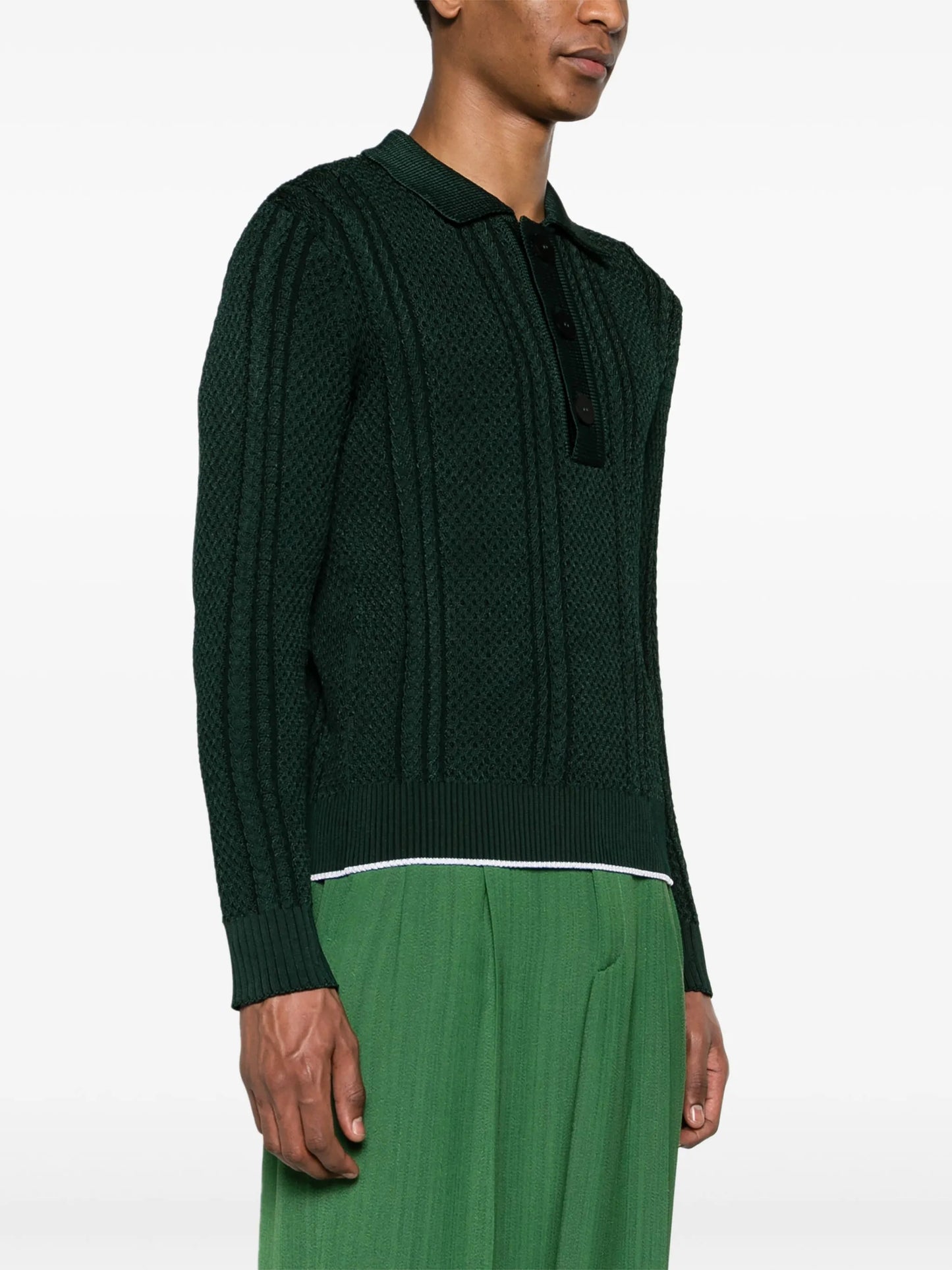 La Maille Belo polo jumper