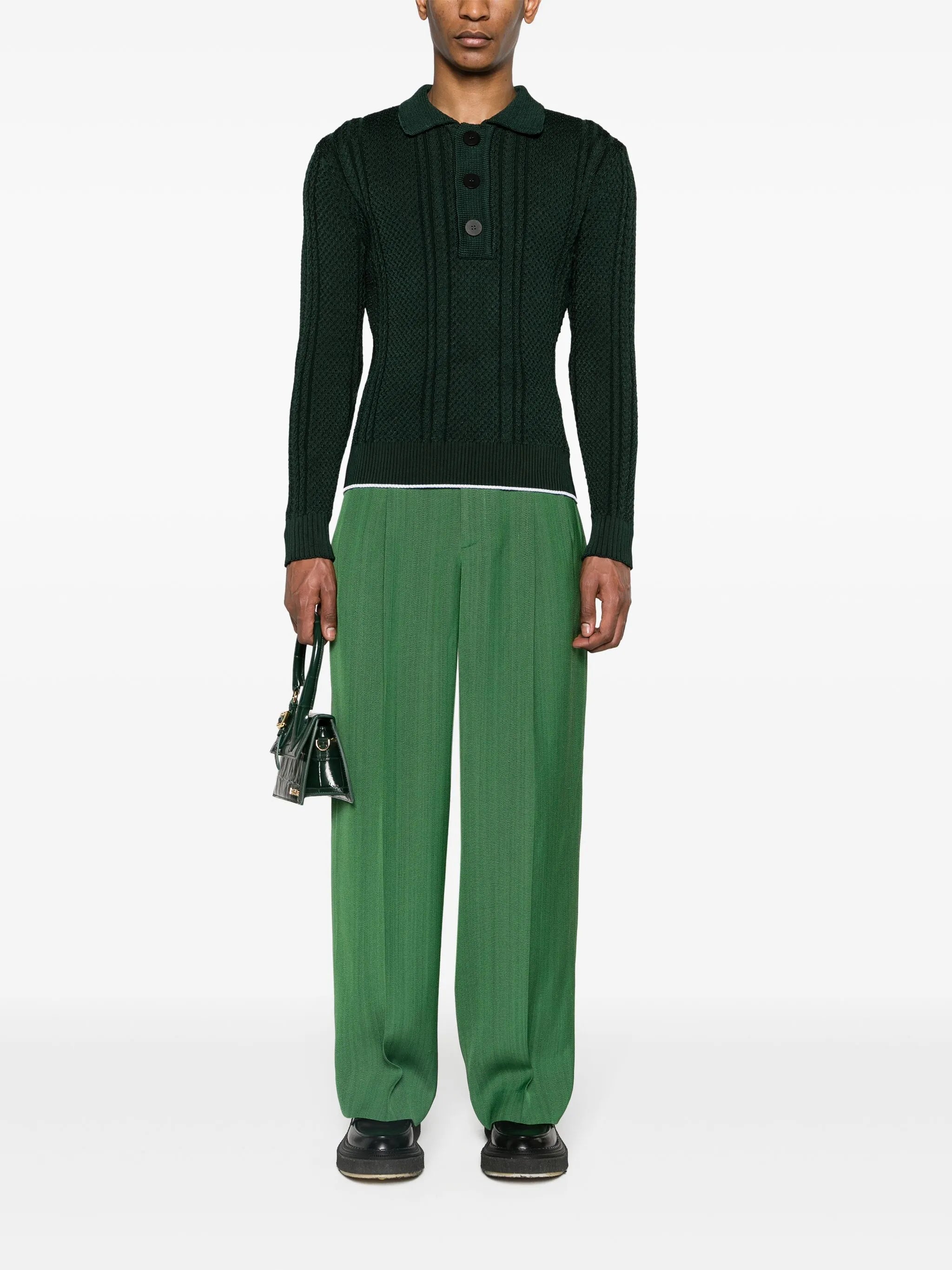 La Maille Belo polo jumper