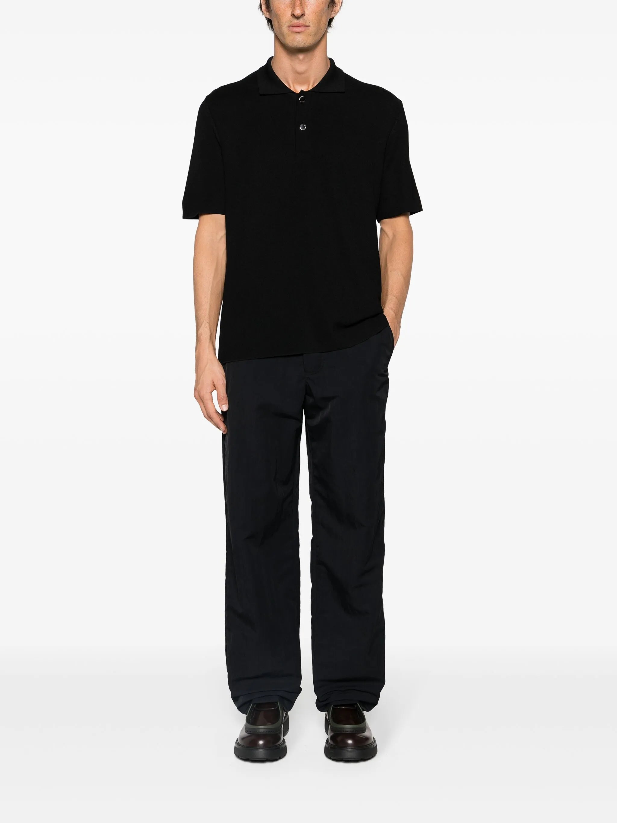 Le Polo Maille knitted polo top