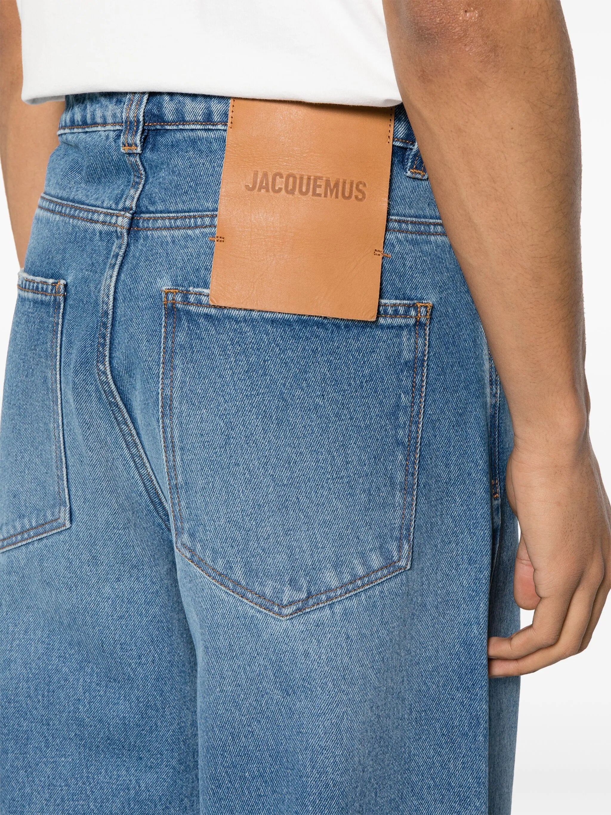 Le de Nîmes wide-leg jeans