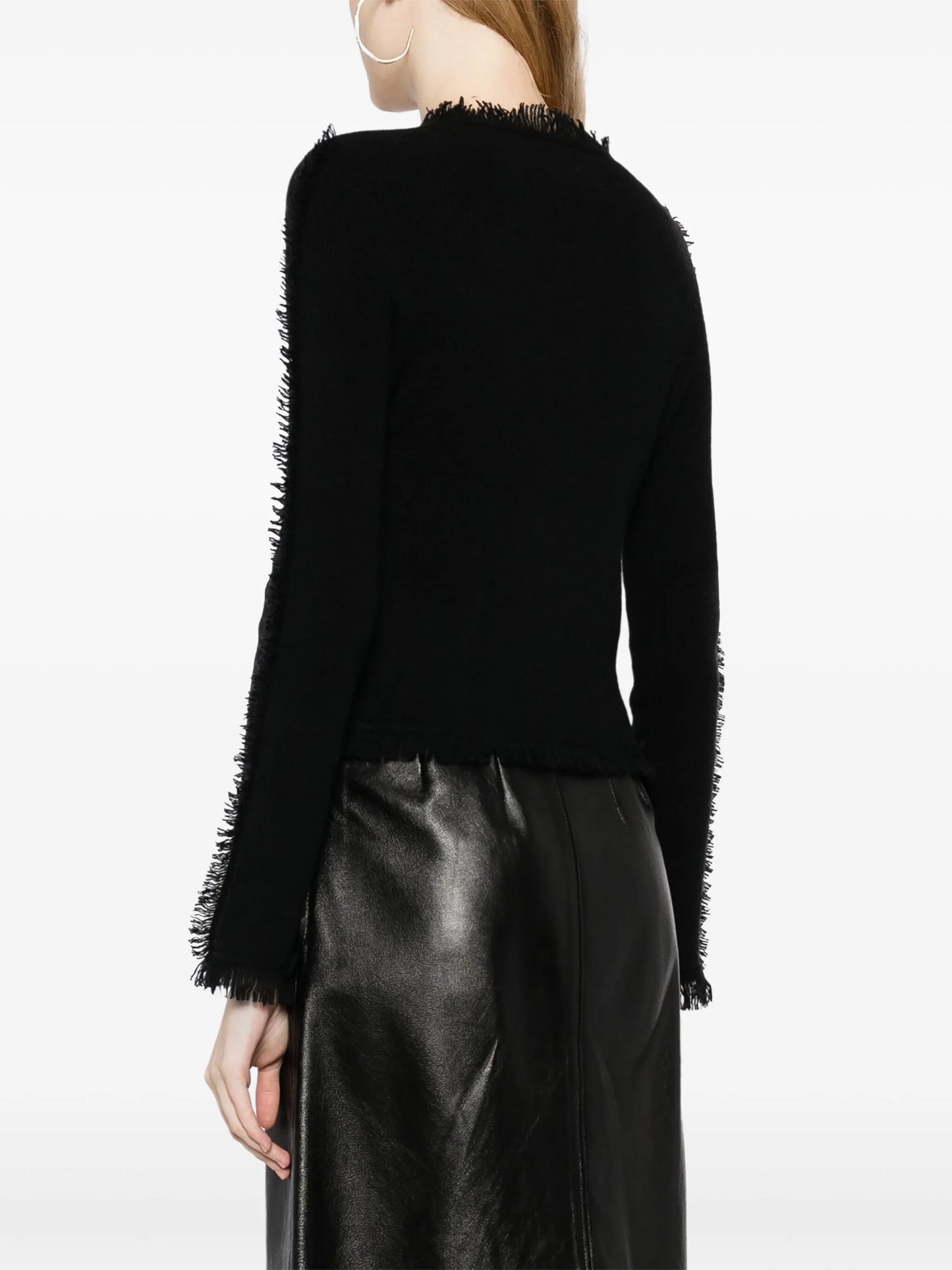 Jae fringed cashmere top