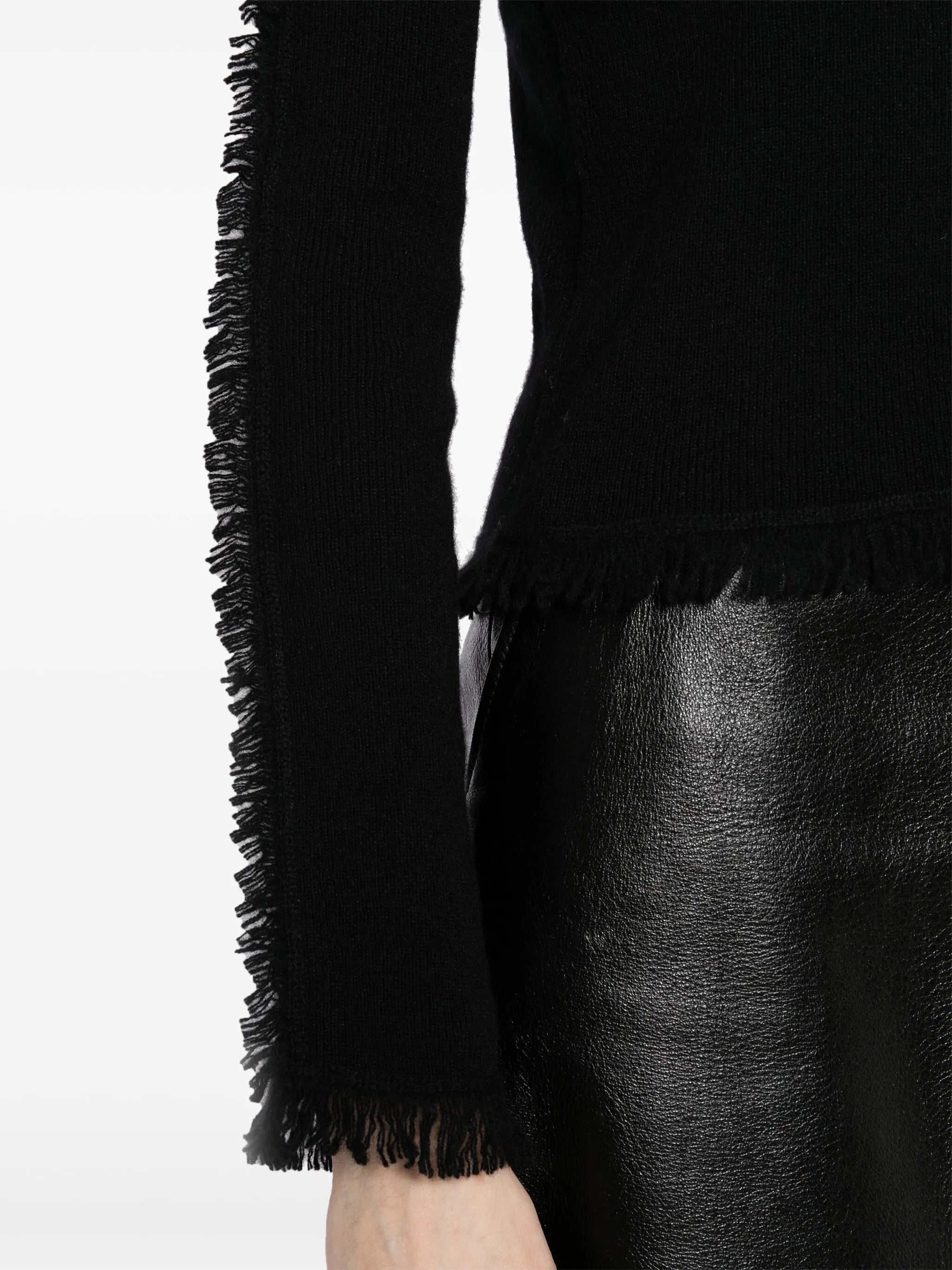 Jae fringed cashmere top