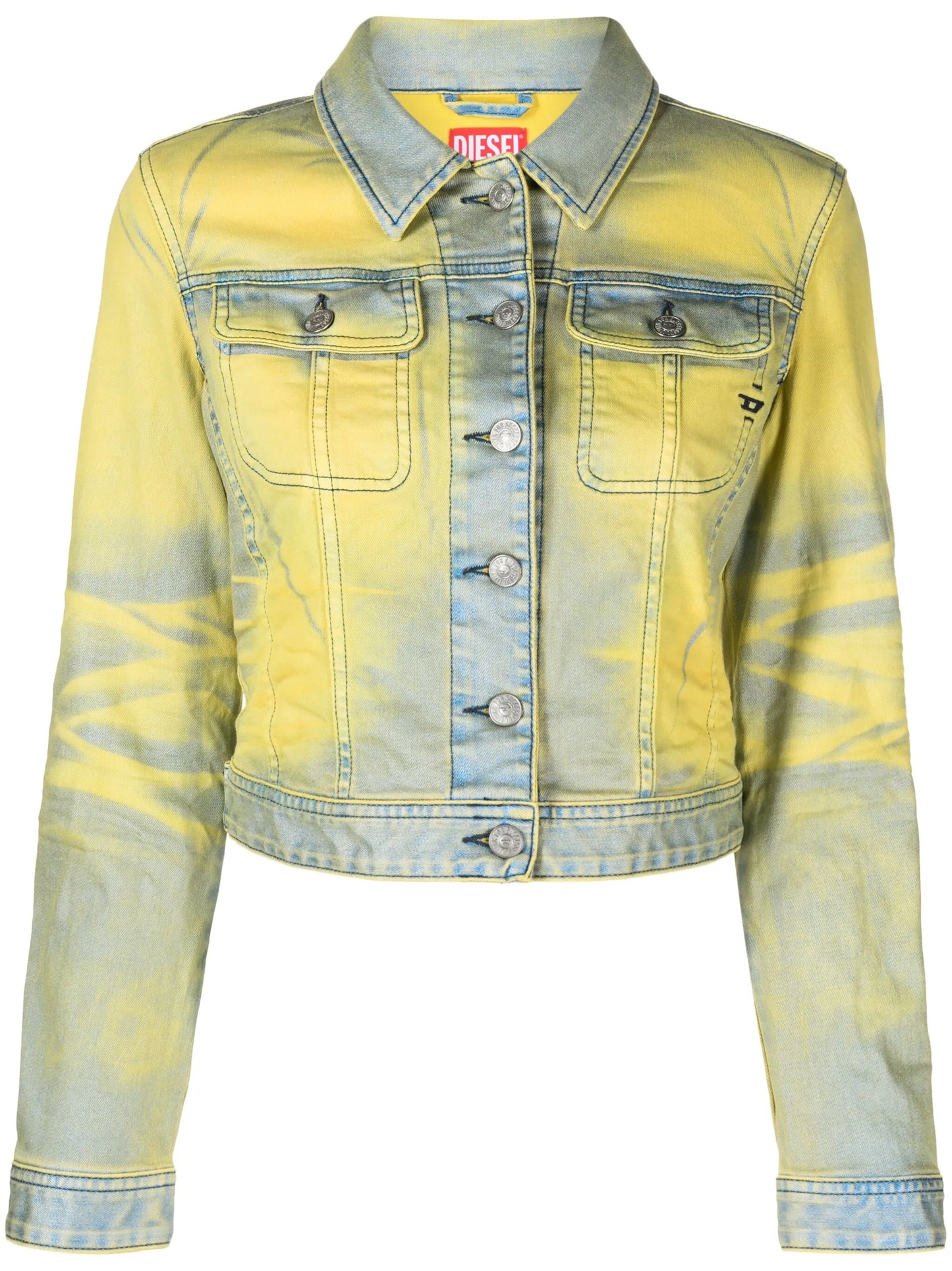 De-Slimmy-S cropped denim jacket