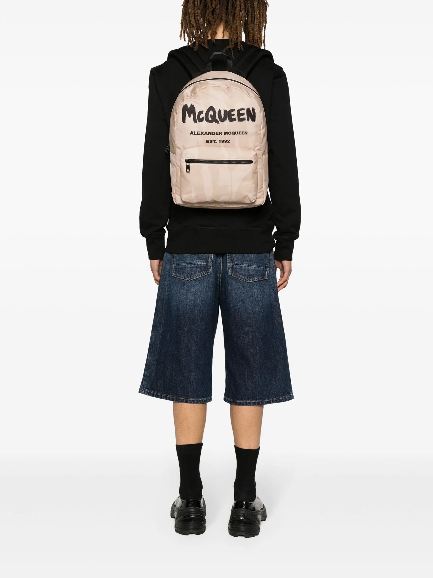 Graffiti Metropolitan logo-print backpack
