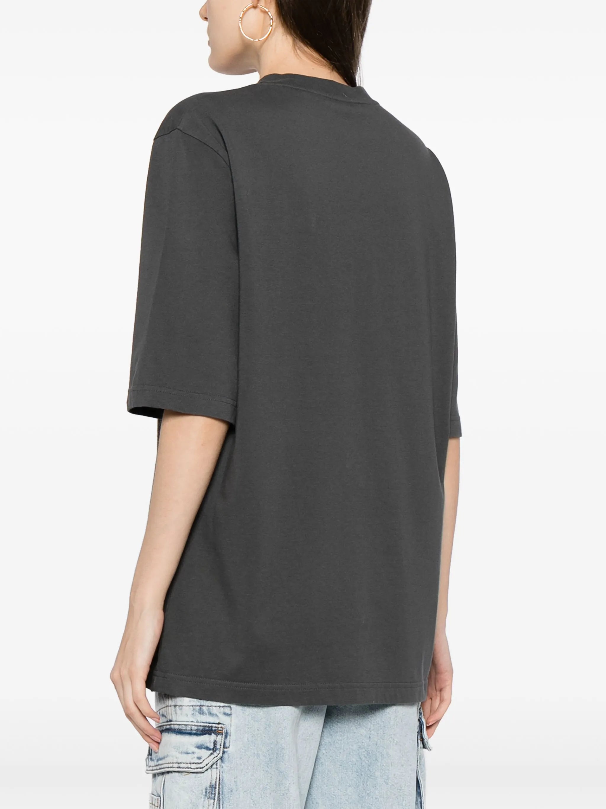 bear-print cotton T-shirt