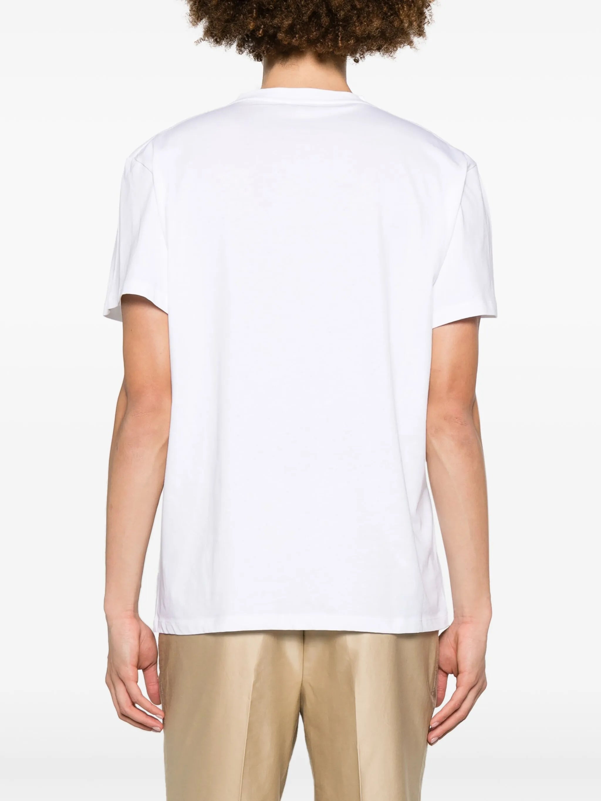skull-print cotton T-shirt