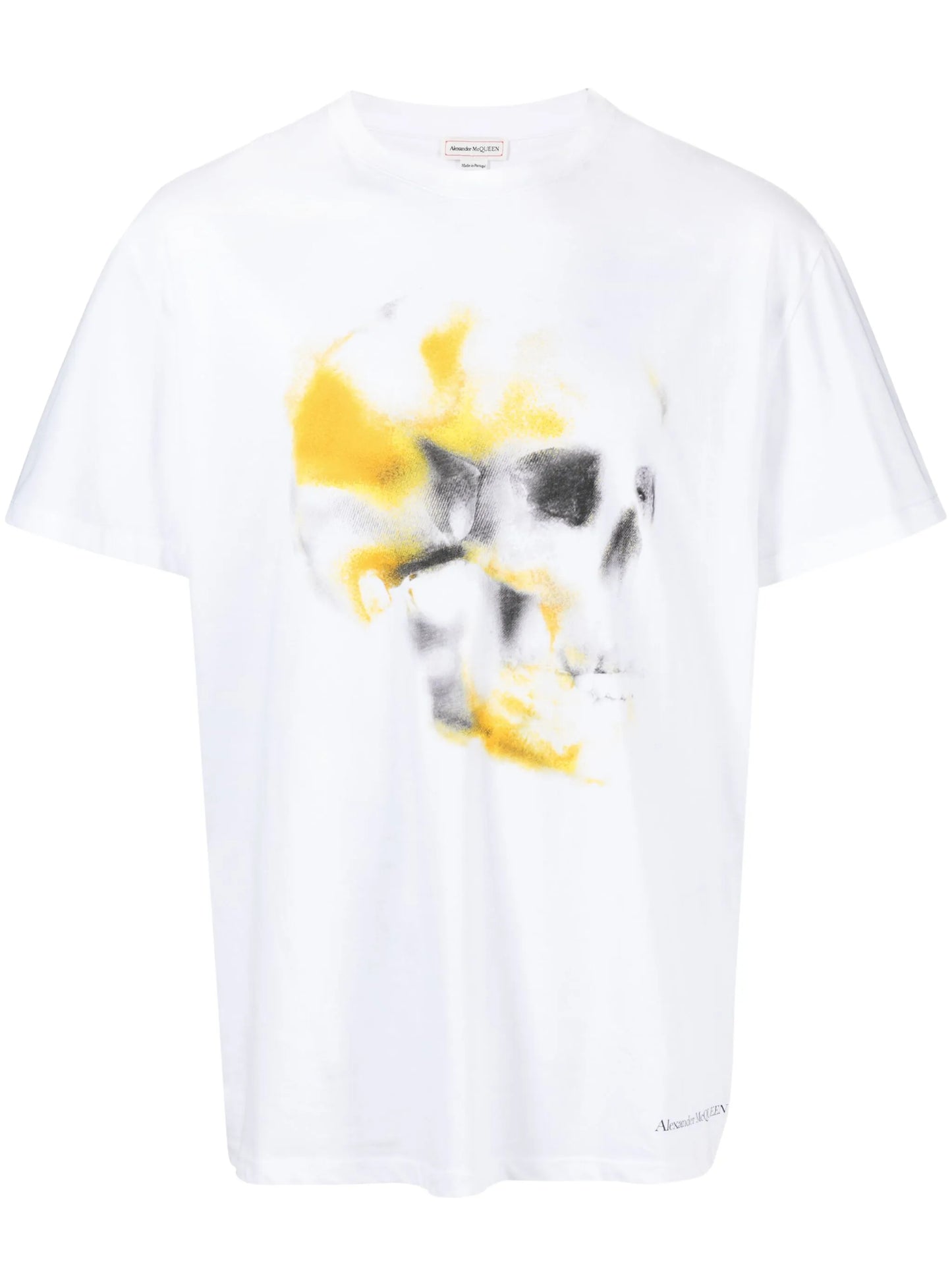 skull-print cotton T-shirt