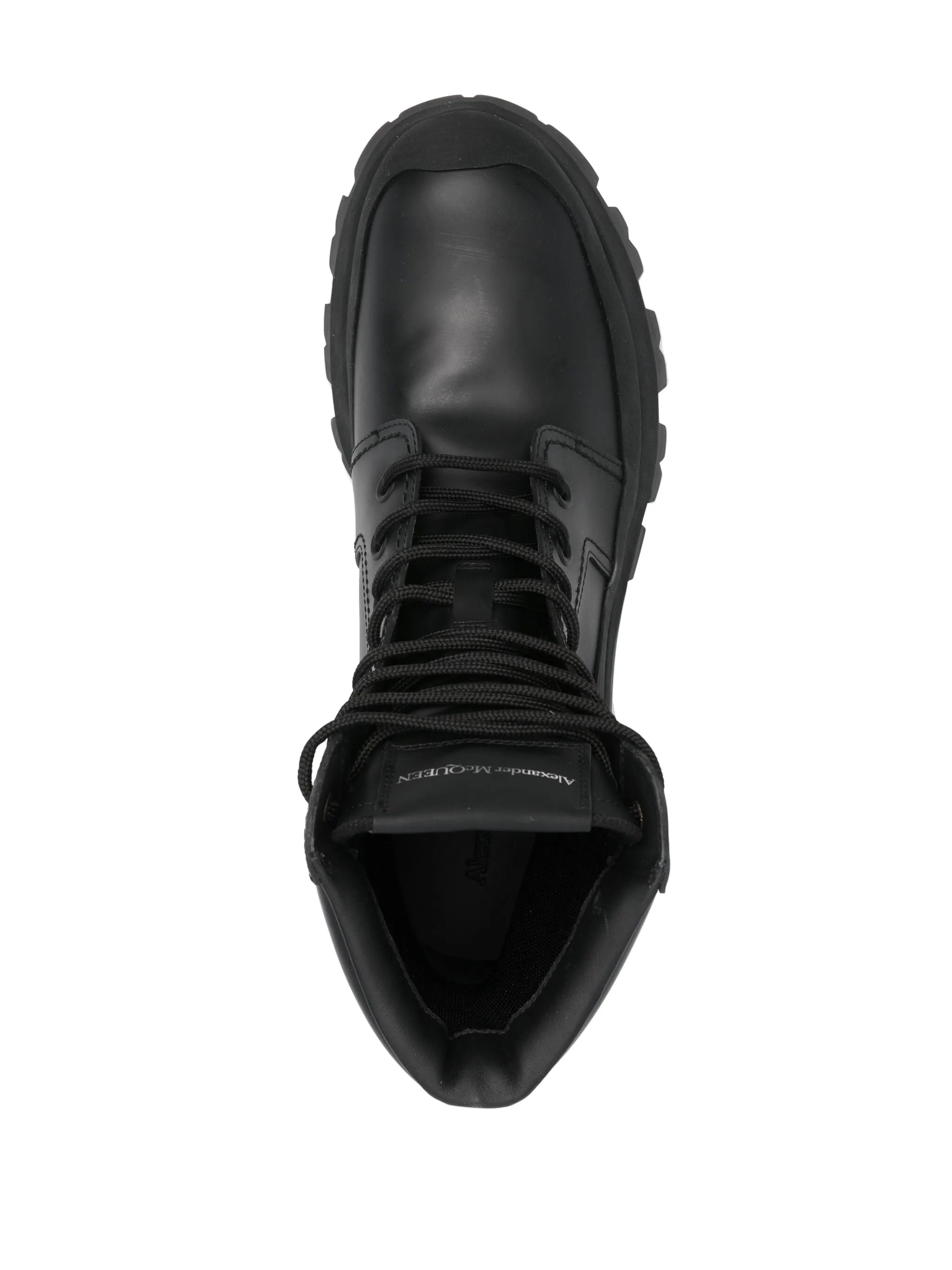 lace-up leather boots