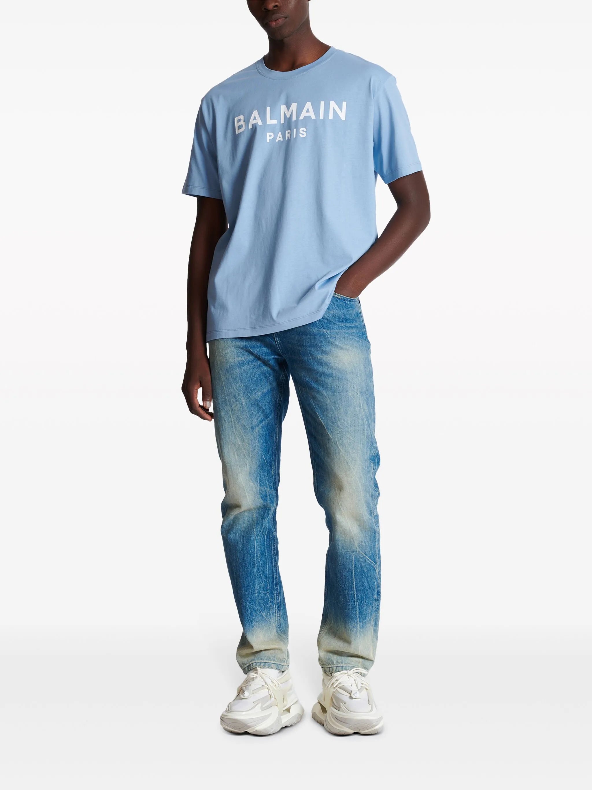 logo-print cotton T-shirt