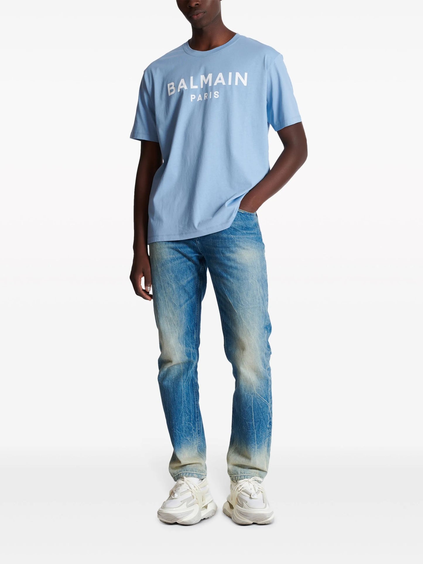 logo-print cotton T-shirt