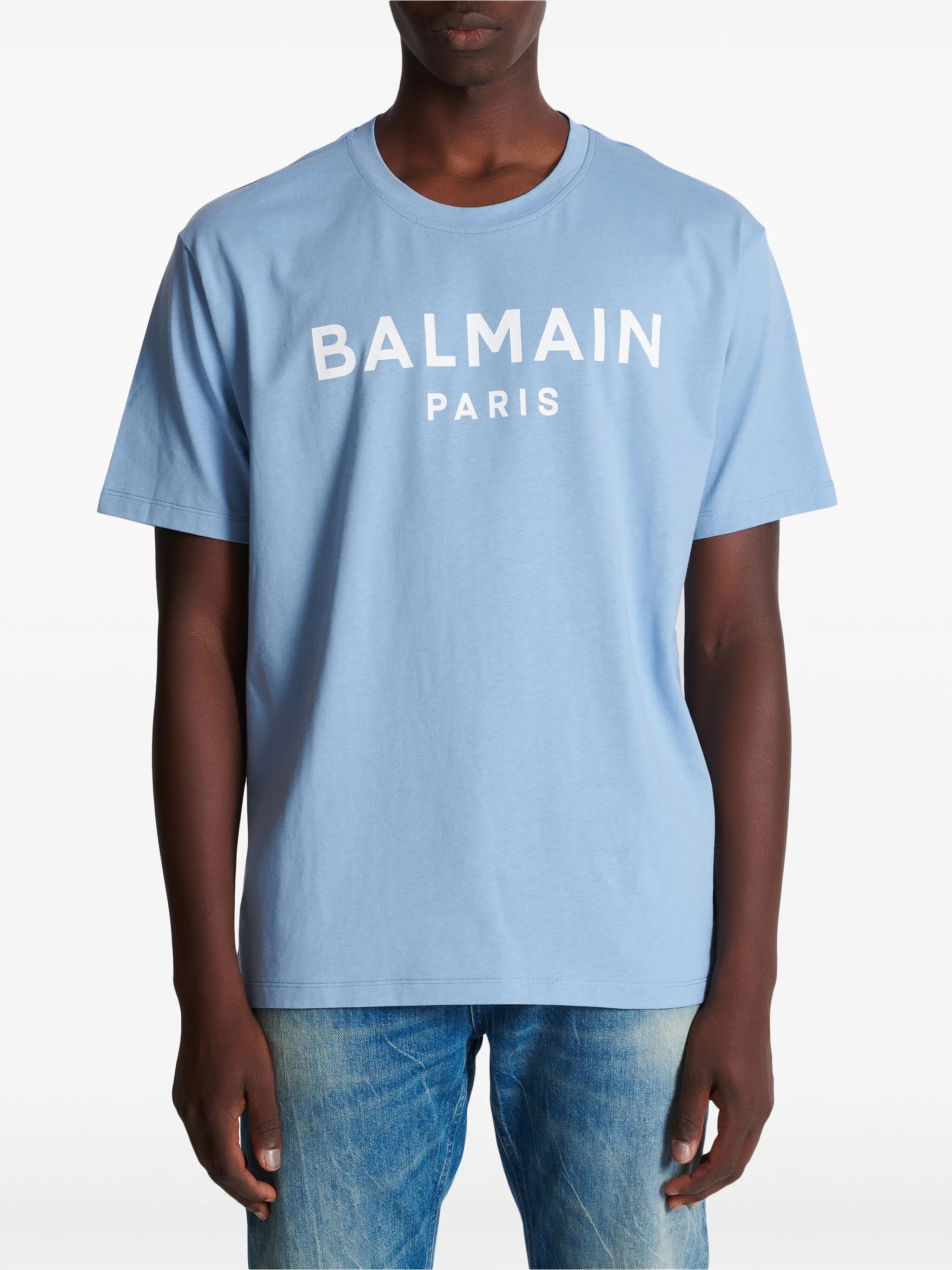 logo-print cotton T-shirt