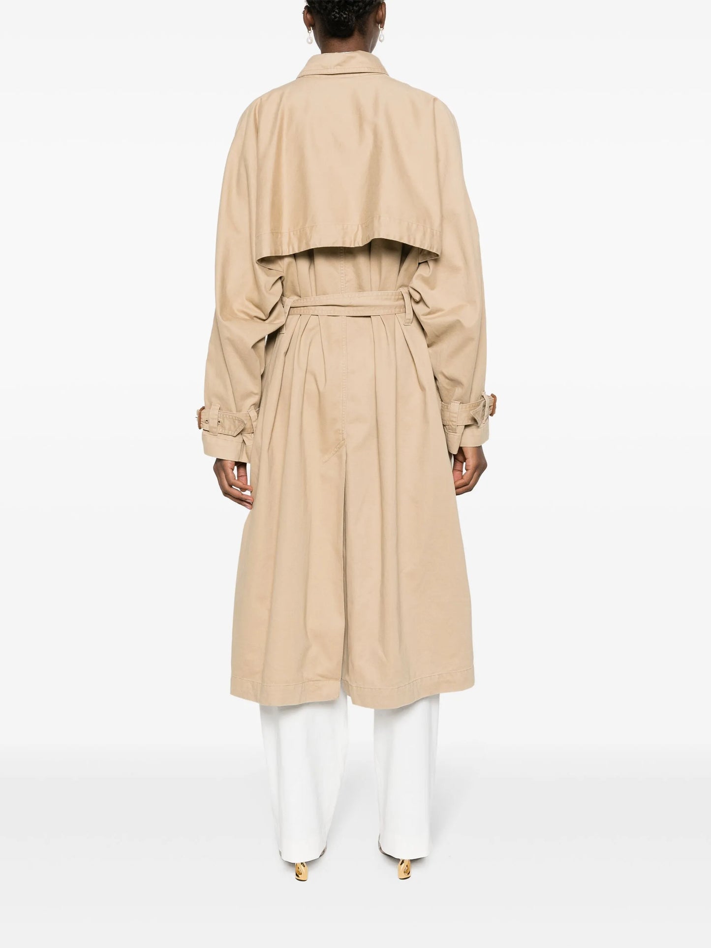 Edenna double-breasted trench coat