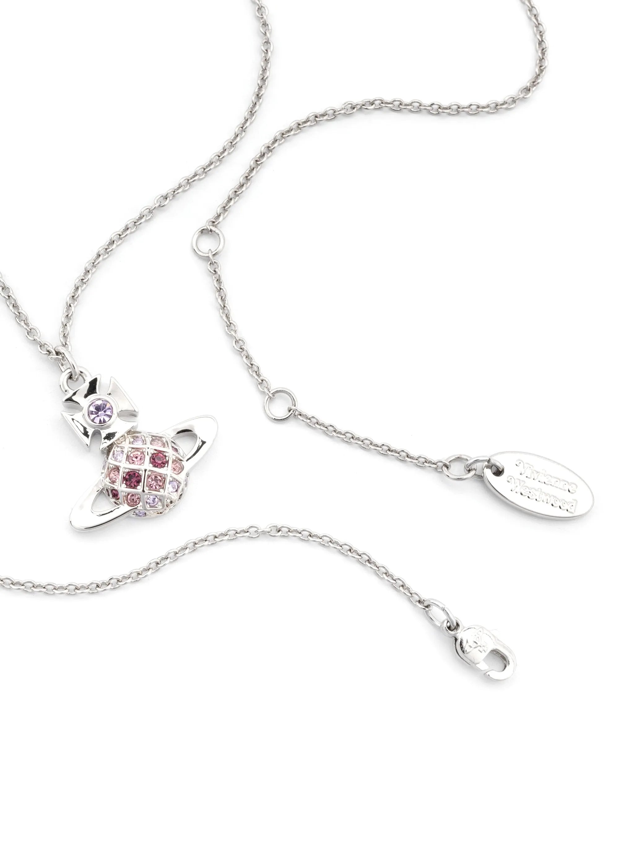 Violet amethyst pendant necklace