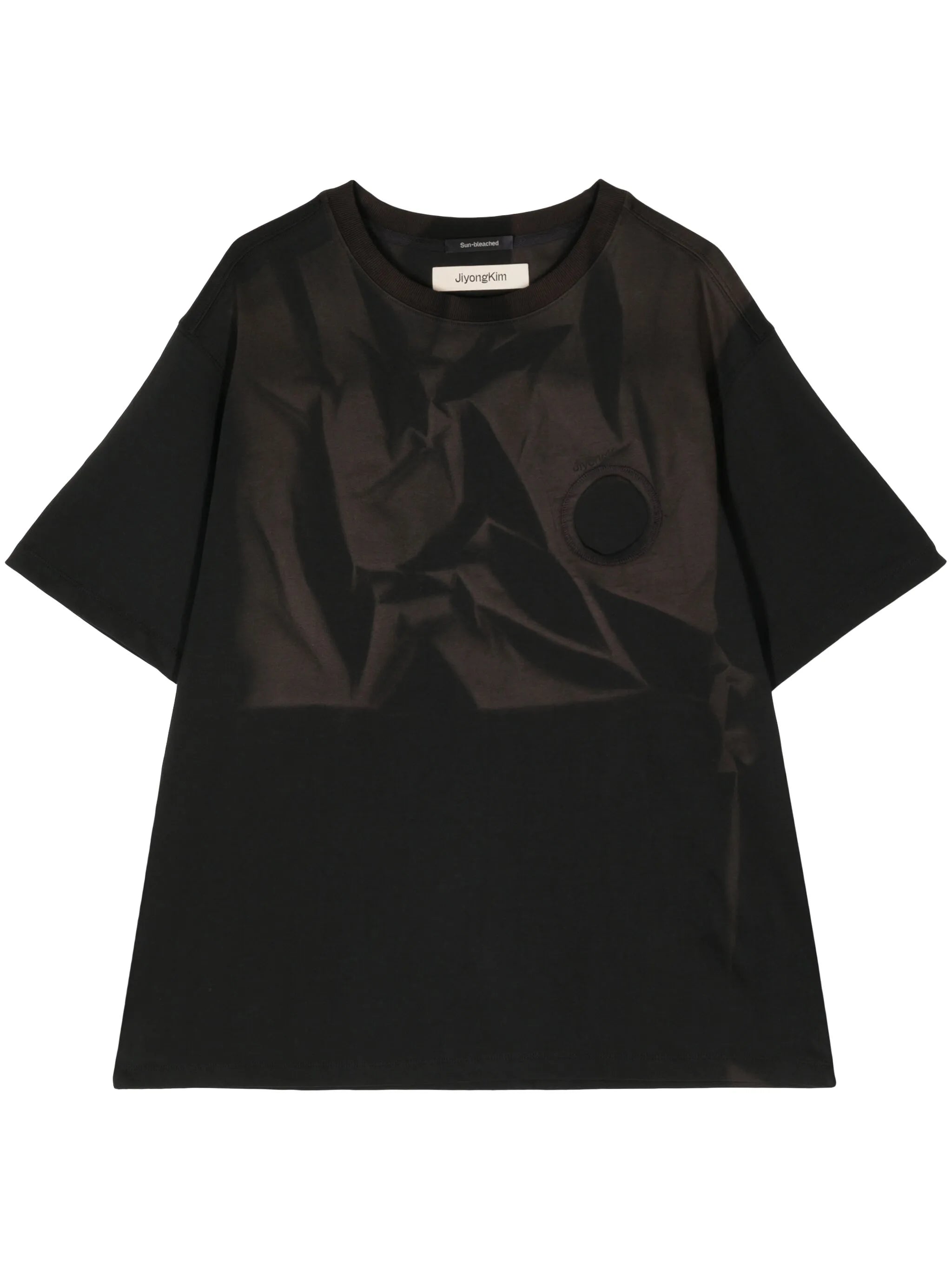 sun-bleached cotton T-shirt