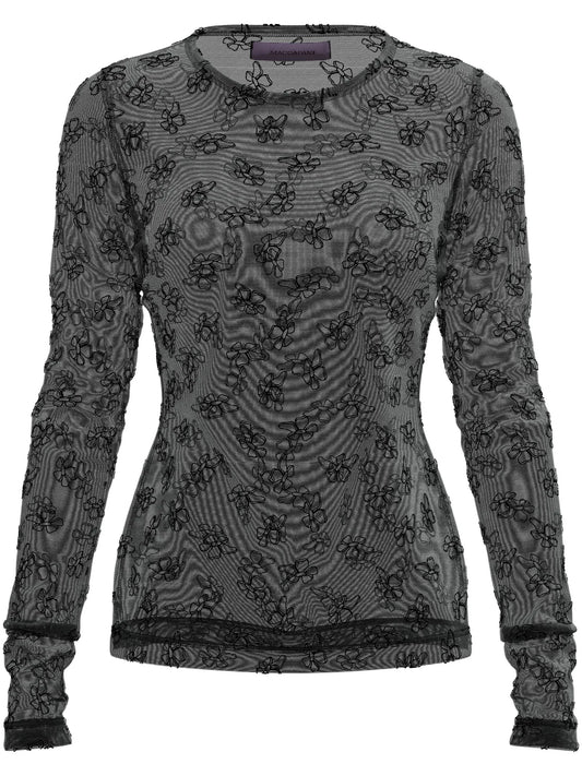 Skimpy monogram-print T-shirt