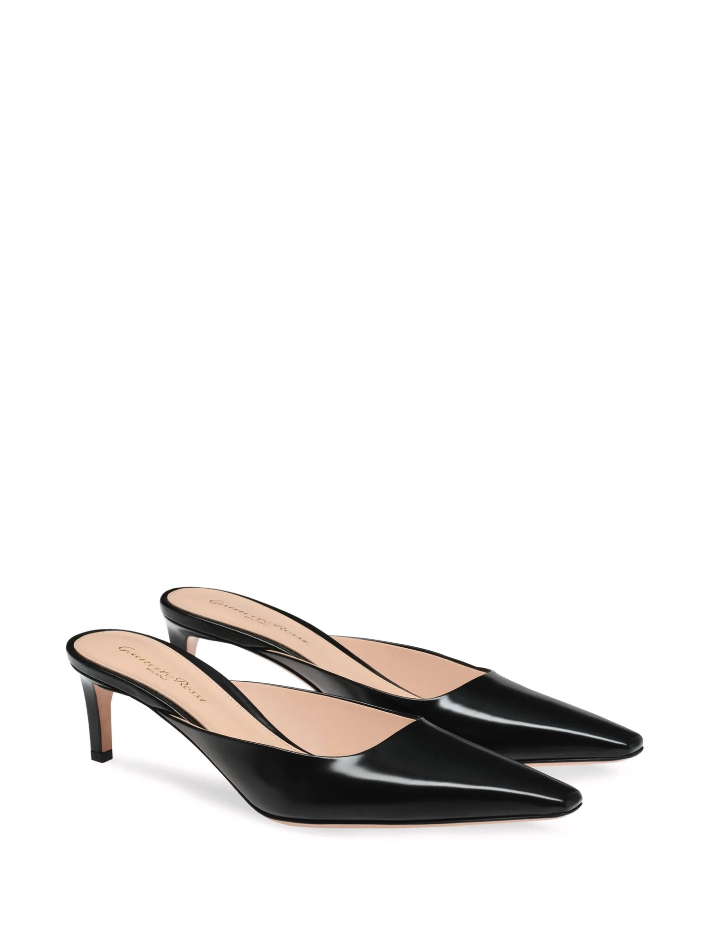 Lindsay 55mm leather mules