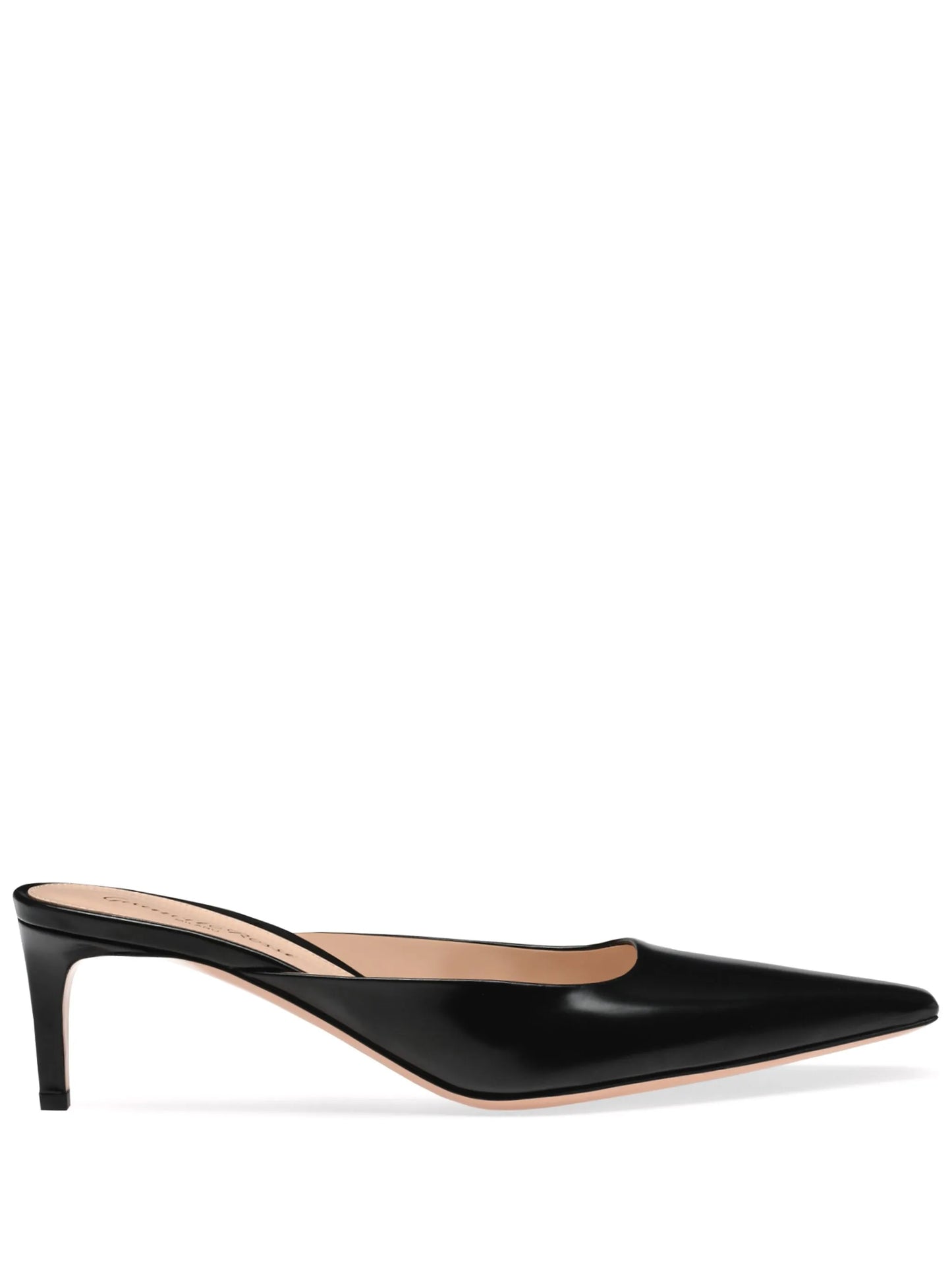 Lindsay 55mm leather mules