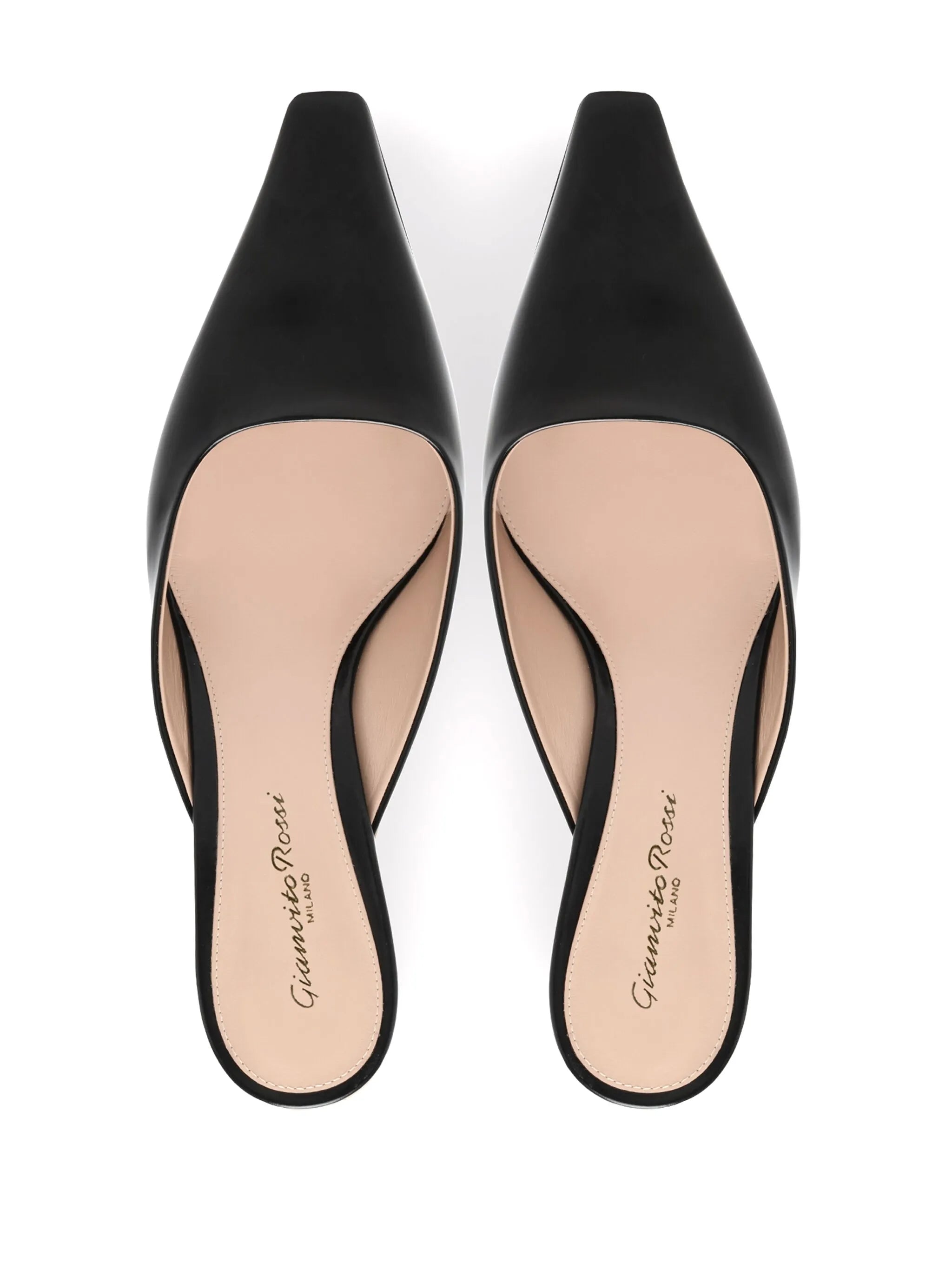 Lindsay 55mm leather mules