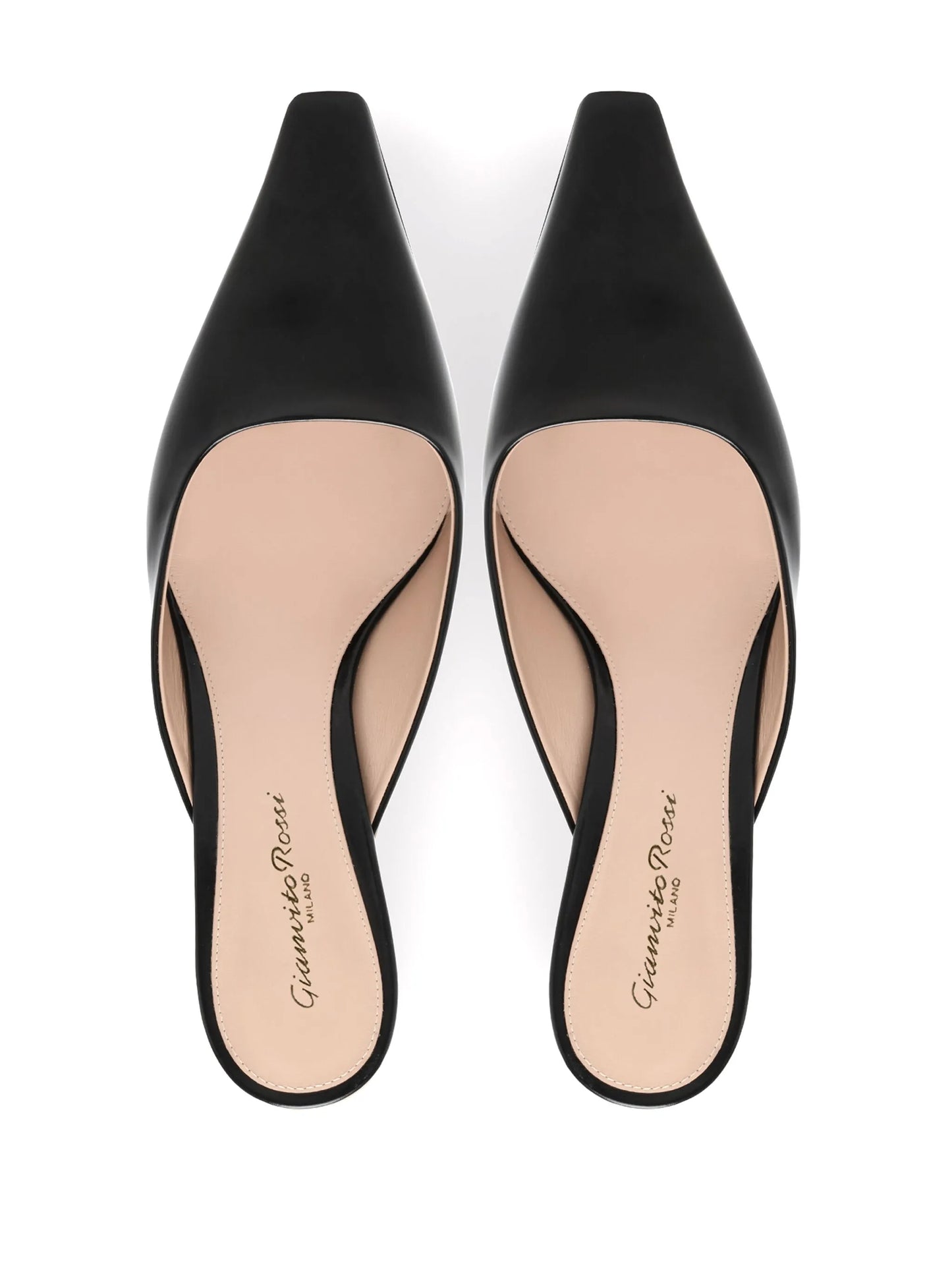 Lindsay 55mm leather mules