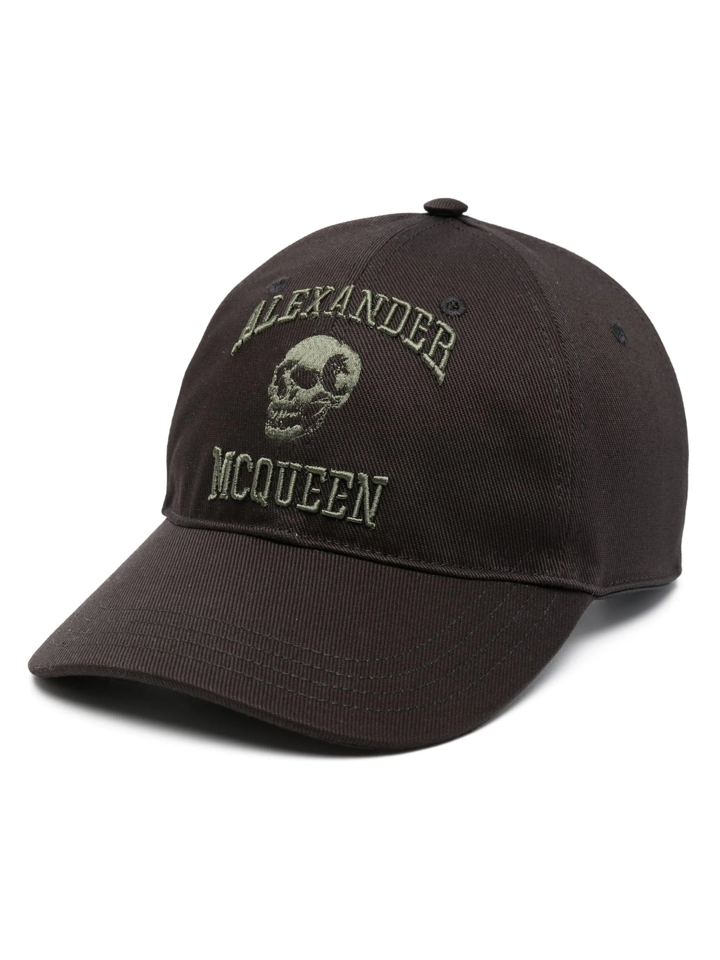 logo-embroidered cap