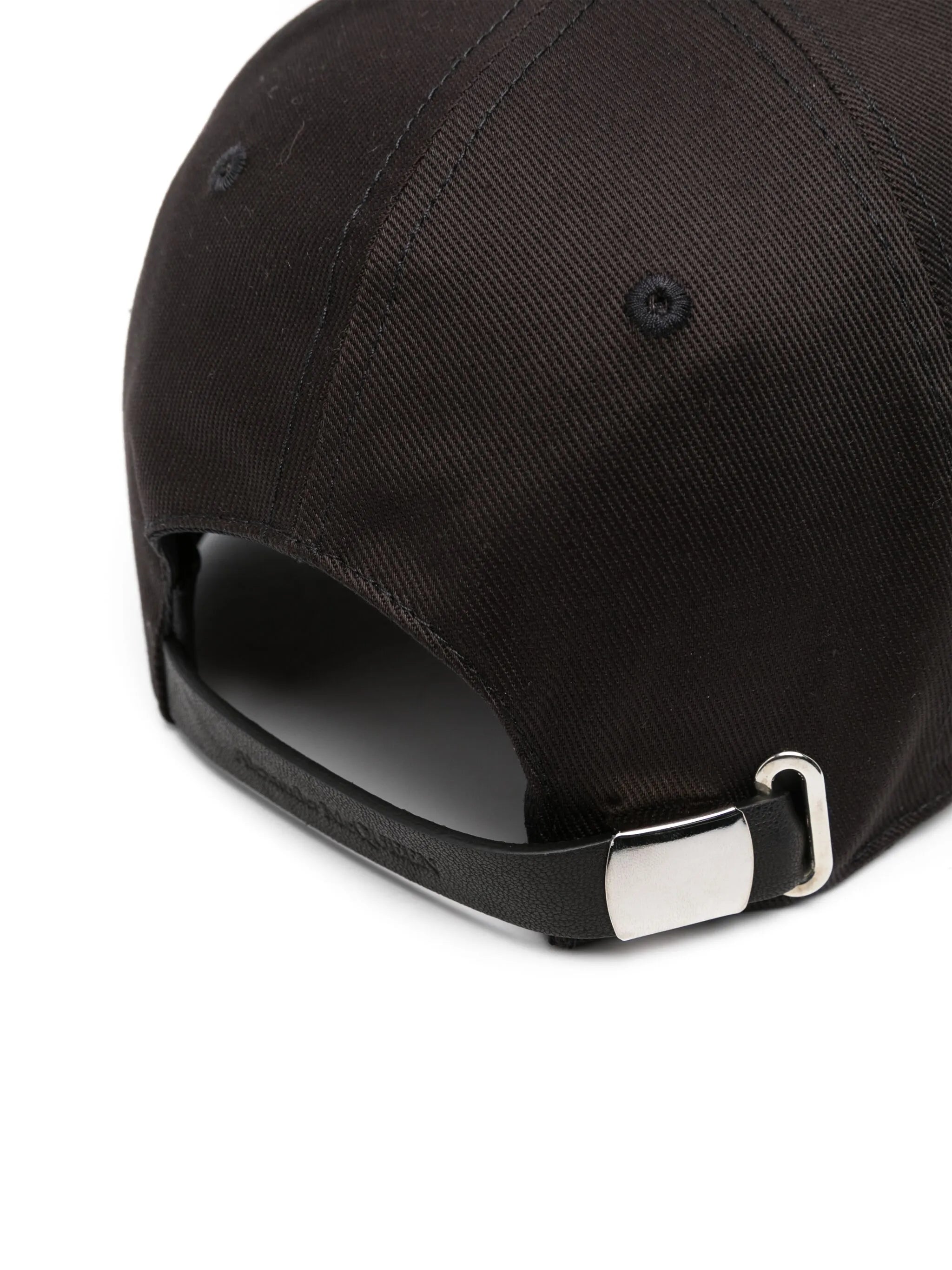 logo-embroidered cap