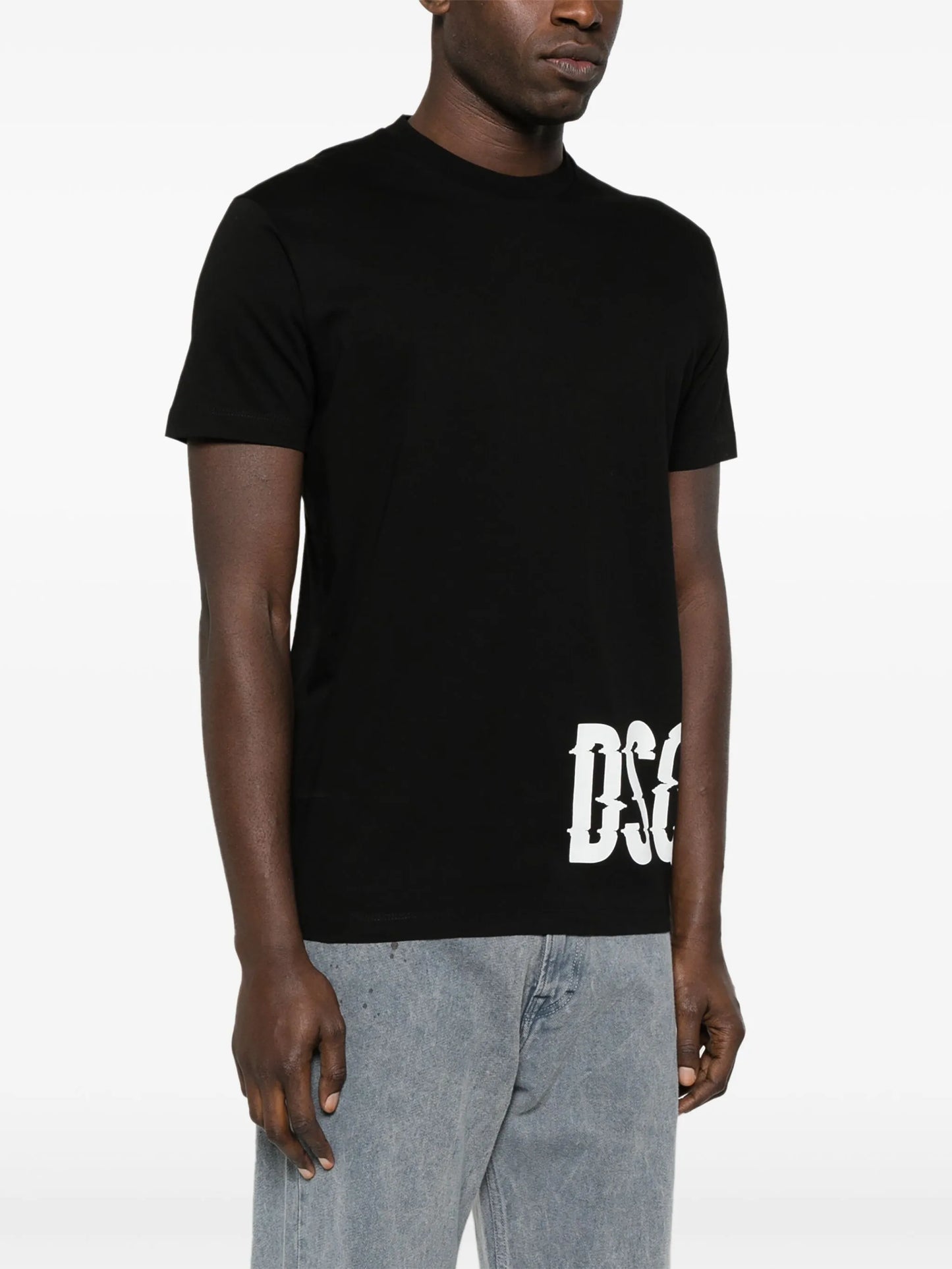 logo-print cotton T-shirt
