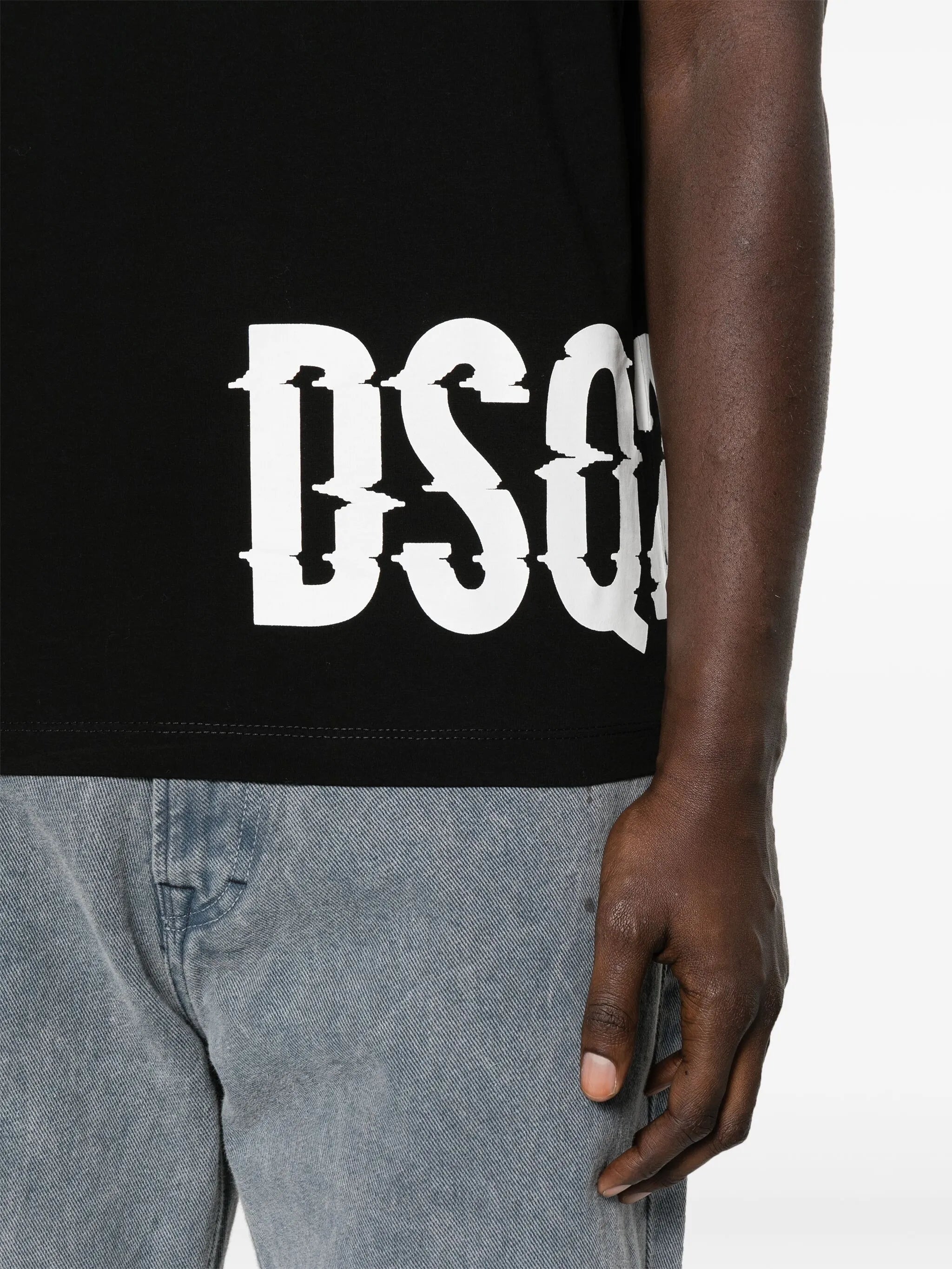 logo-print cotton T-shirt