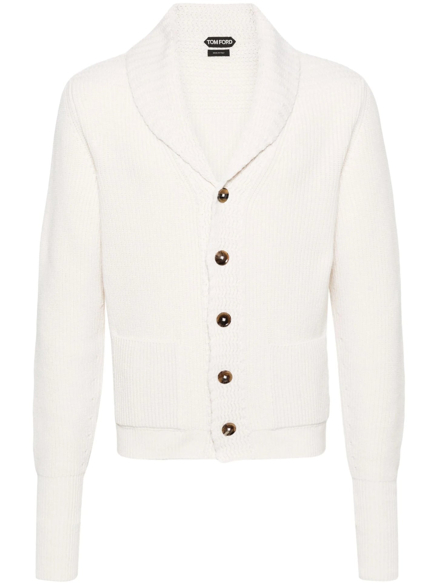 white cardigan