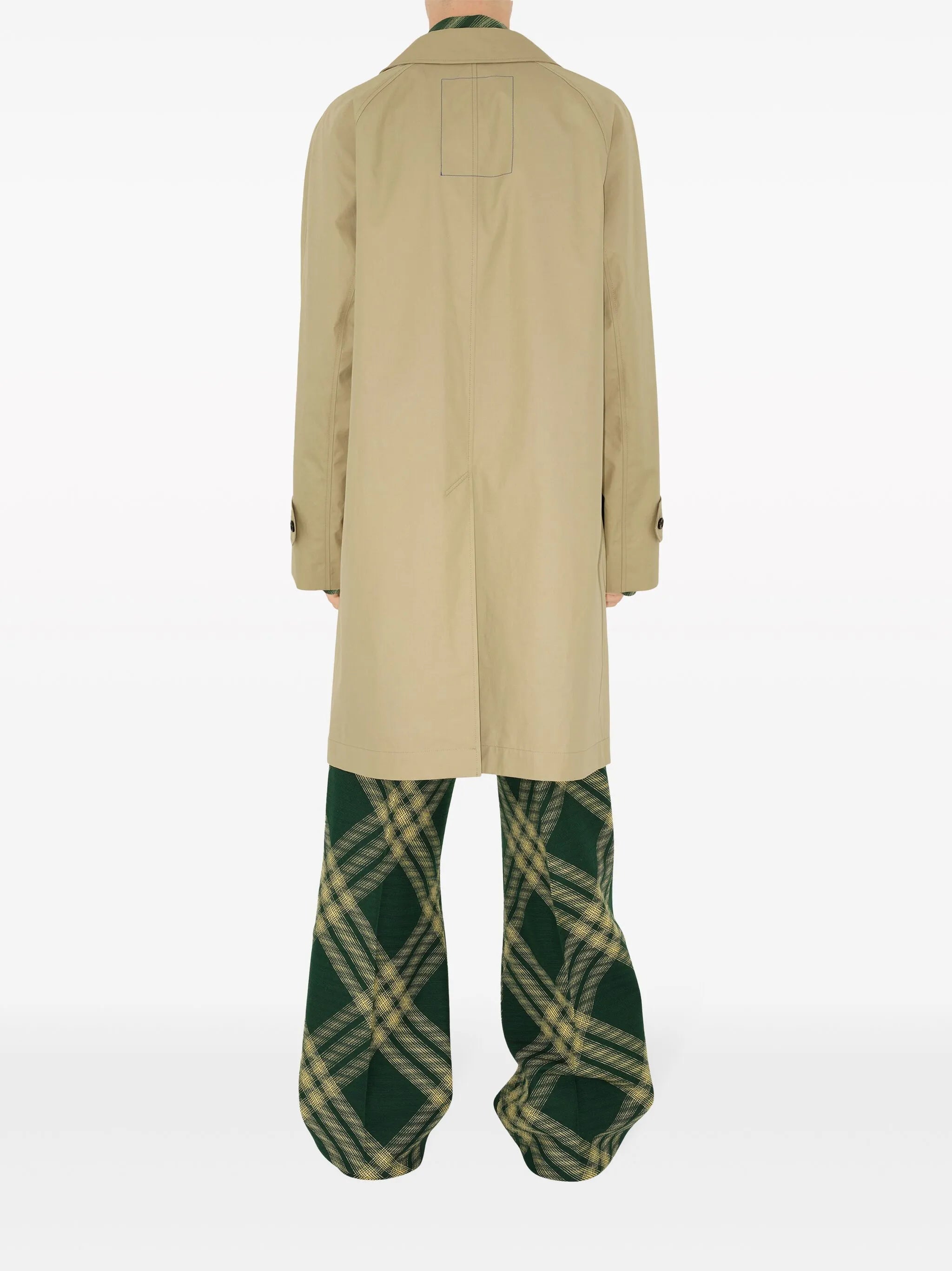 classic above-the-knee raincoat