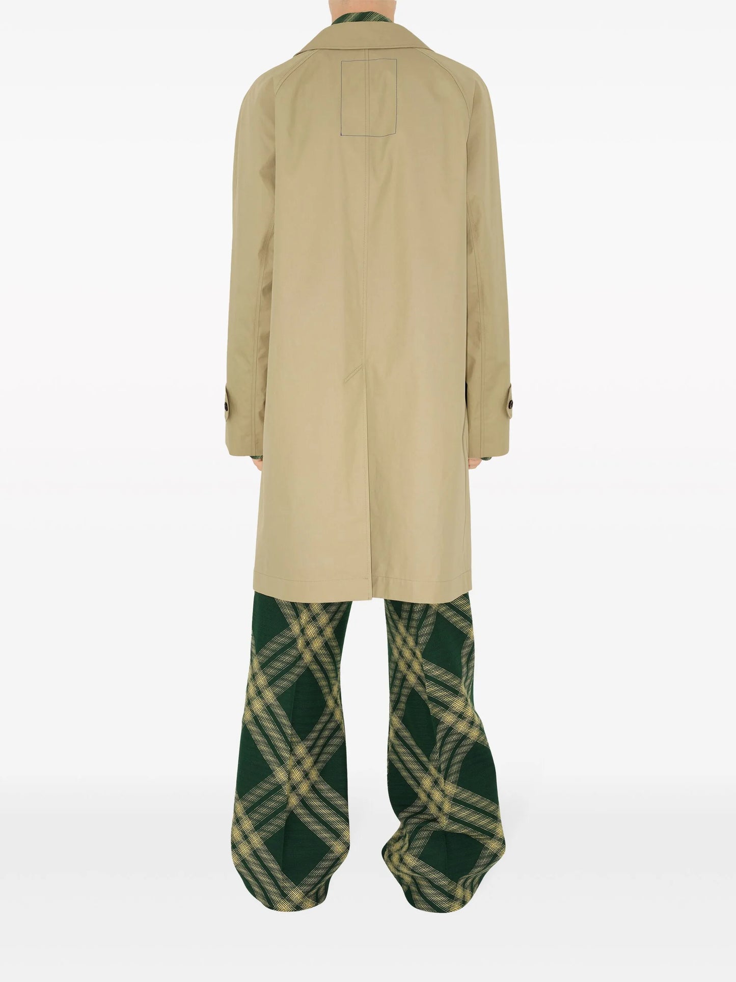 classic above-the-knee raincoat