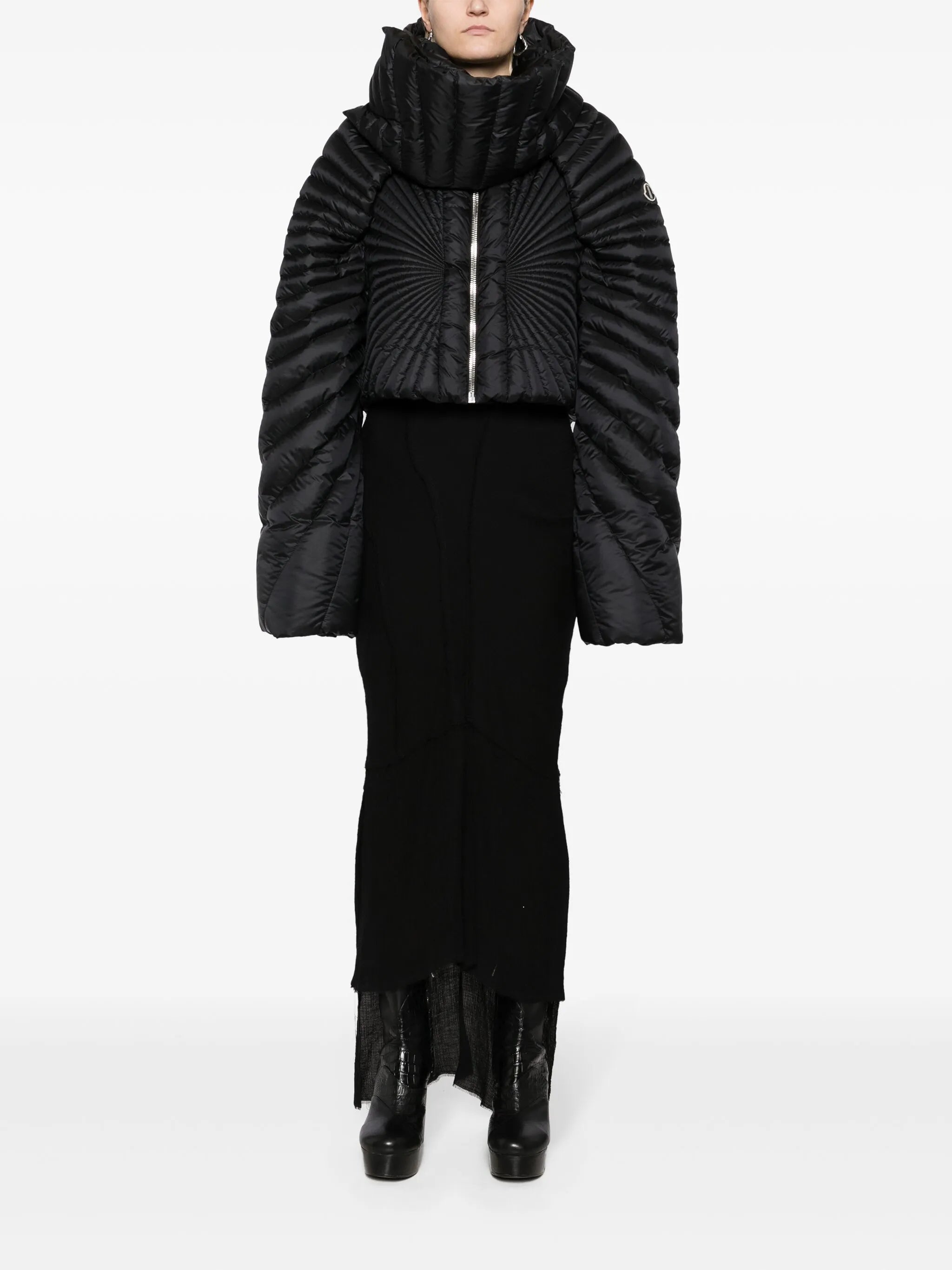 Radiance convertible padded down-filled jacket