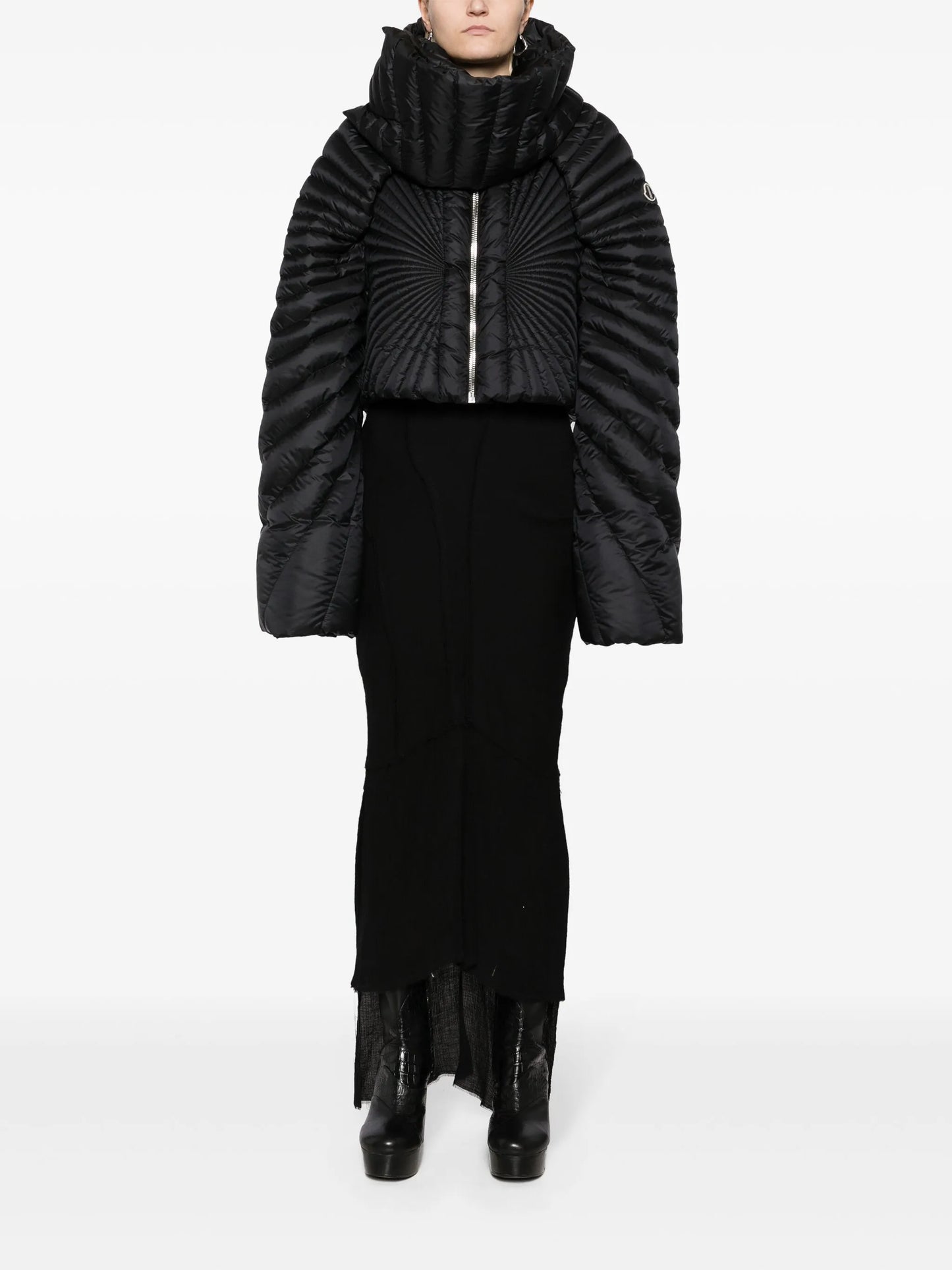 Radiance convertible padded down-filled jacket