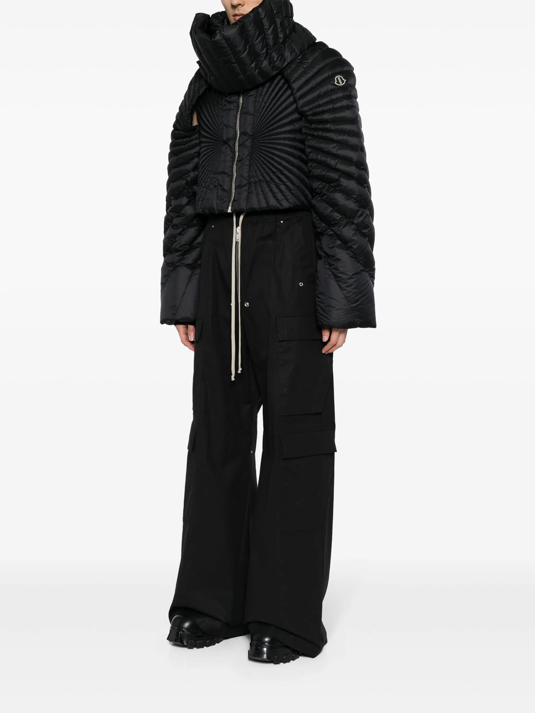 Radiance convertible padded down-filled jacket