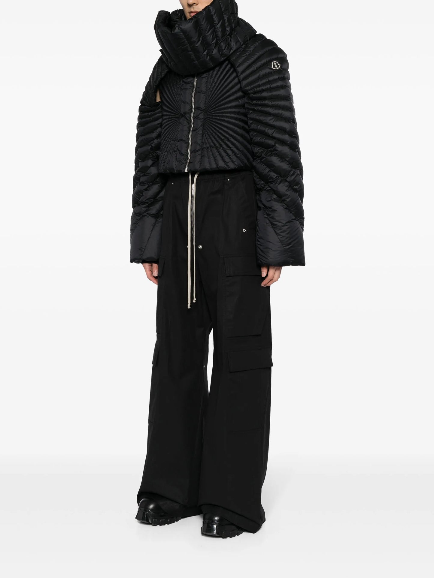 Radiance convertible padded down-filled jacket