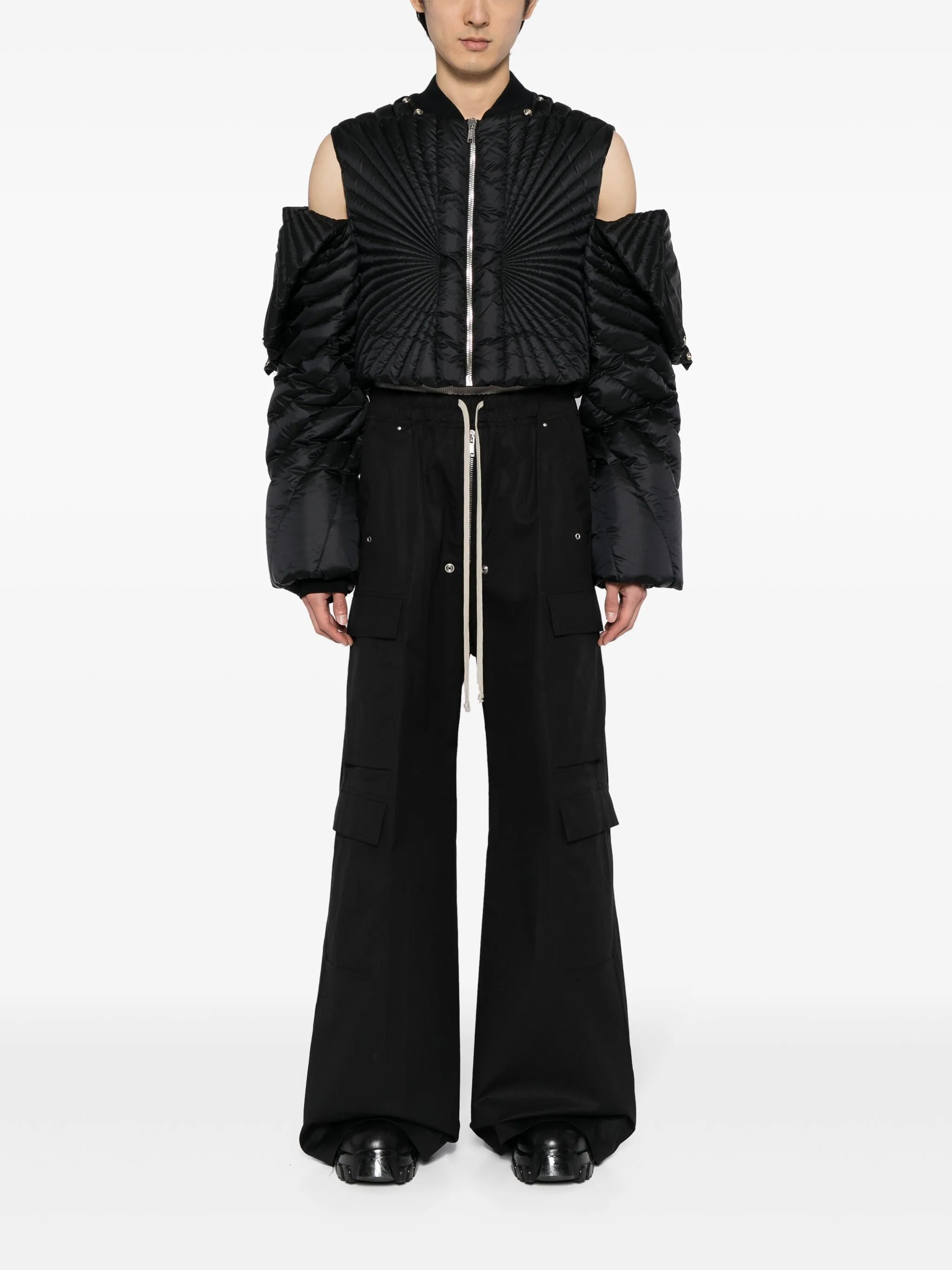 Radiance convertible padded down-filled jacket