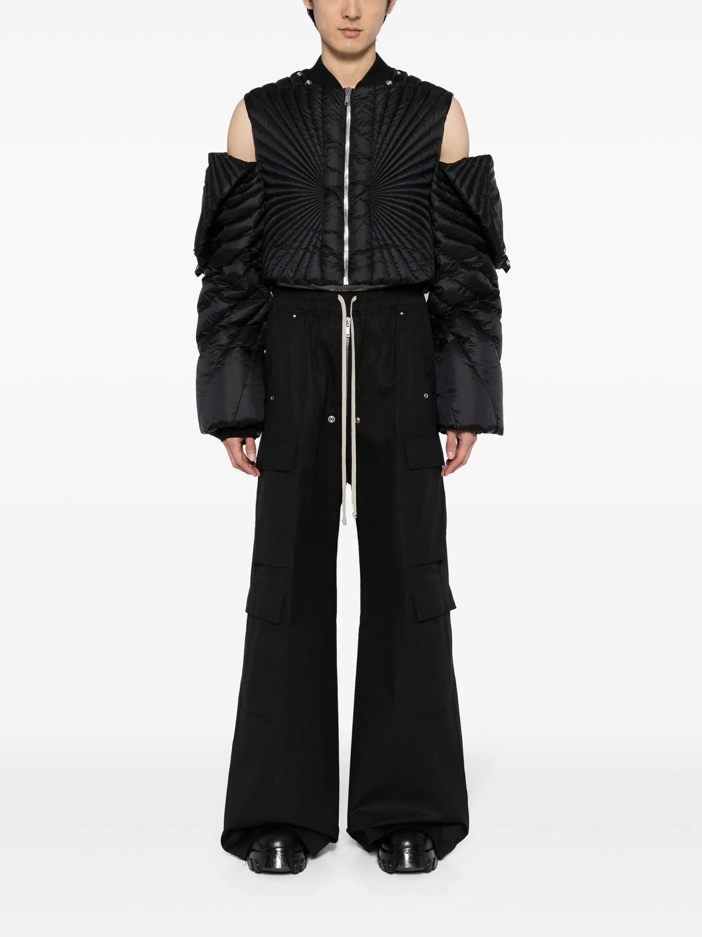 Radiance convertible padded down-filled jacket