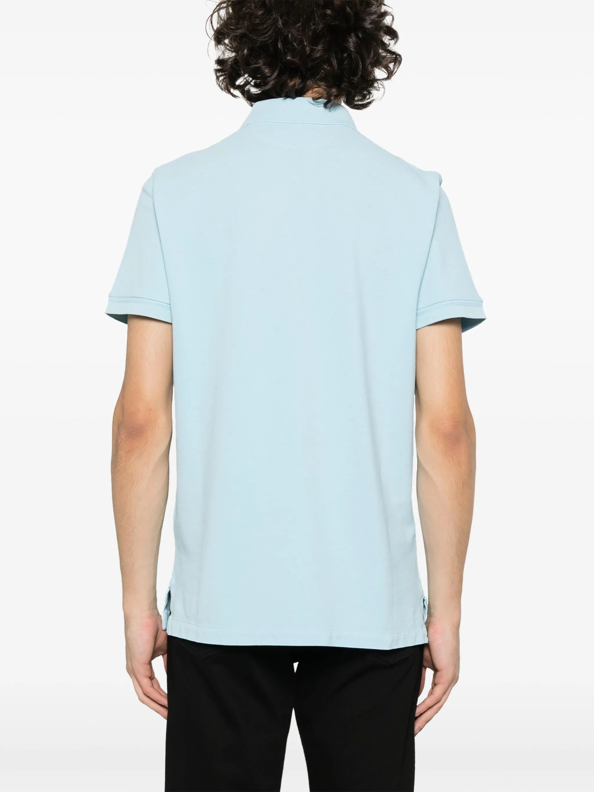 cotton piqué polo shirt