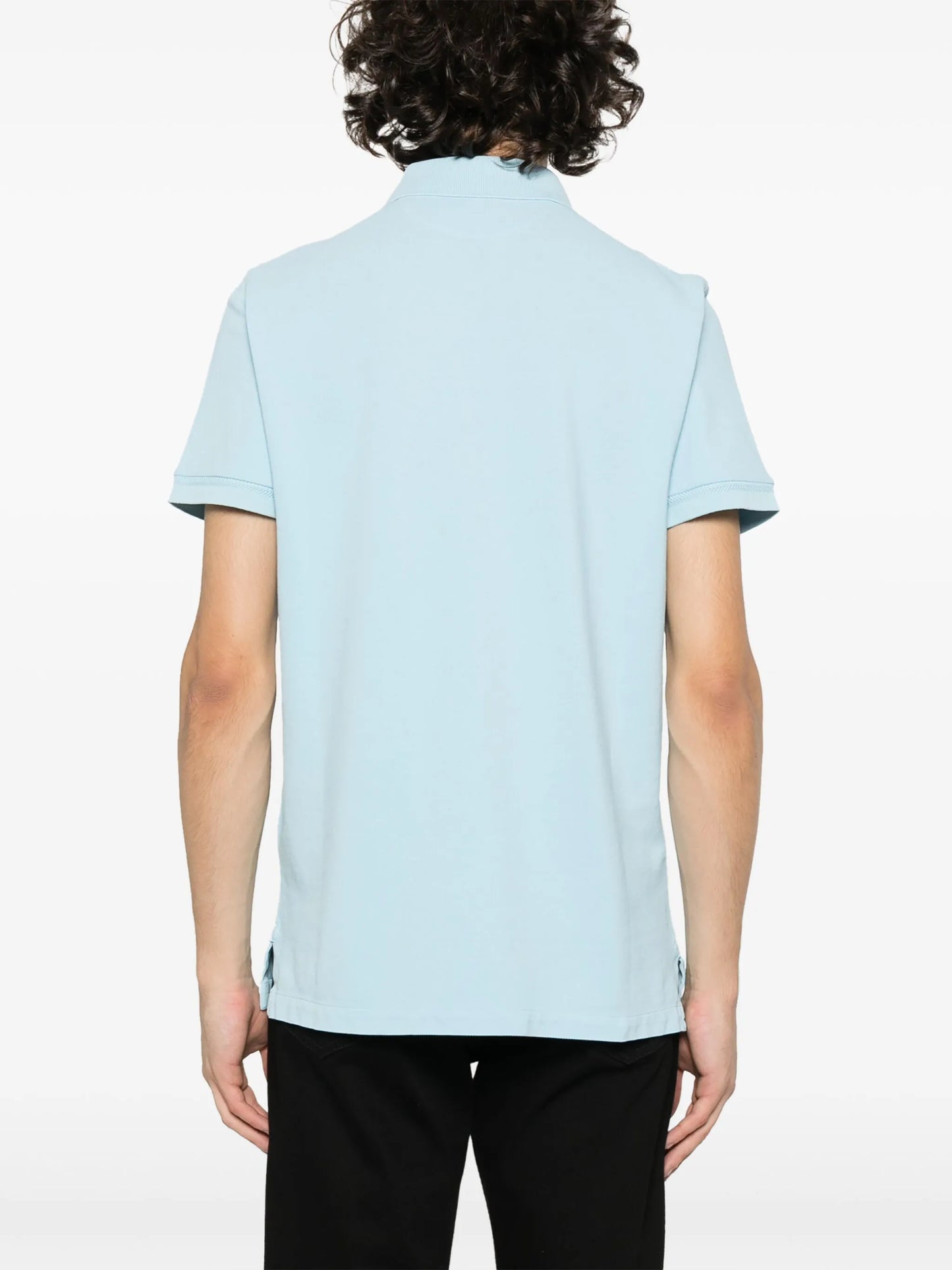 cotton piqué polo shirt