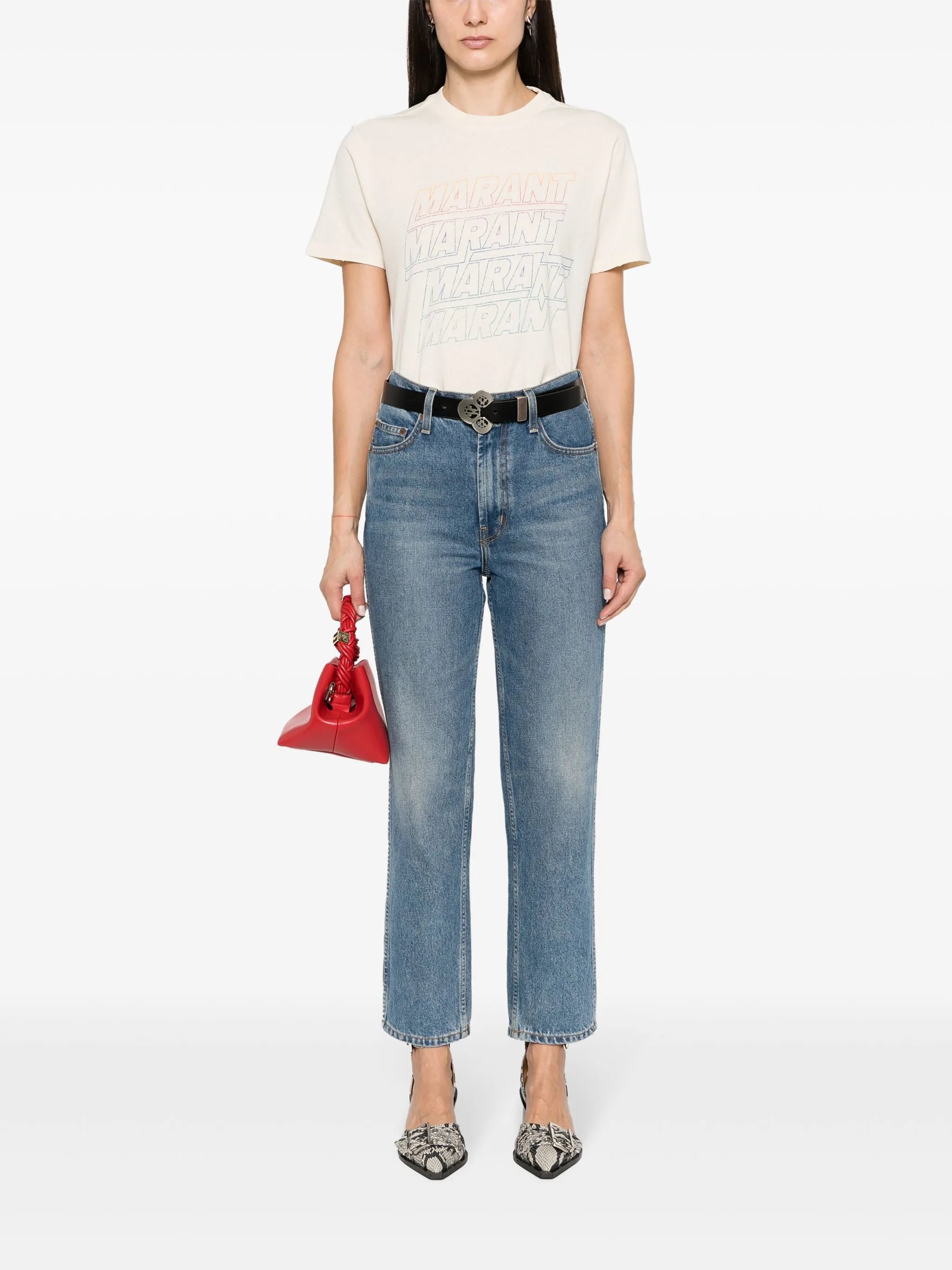 Zoeline organic-cotton T-shirt