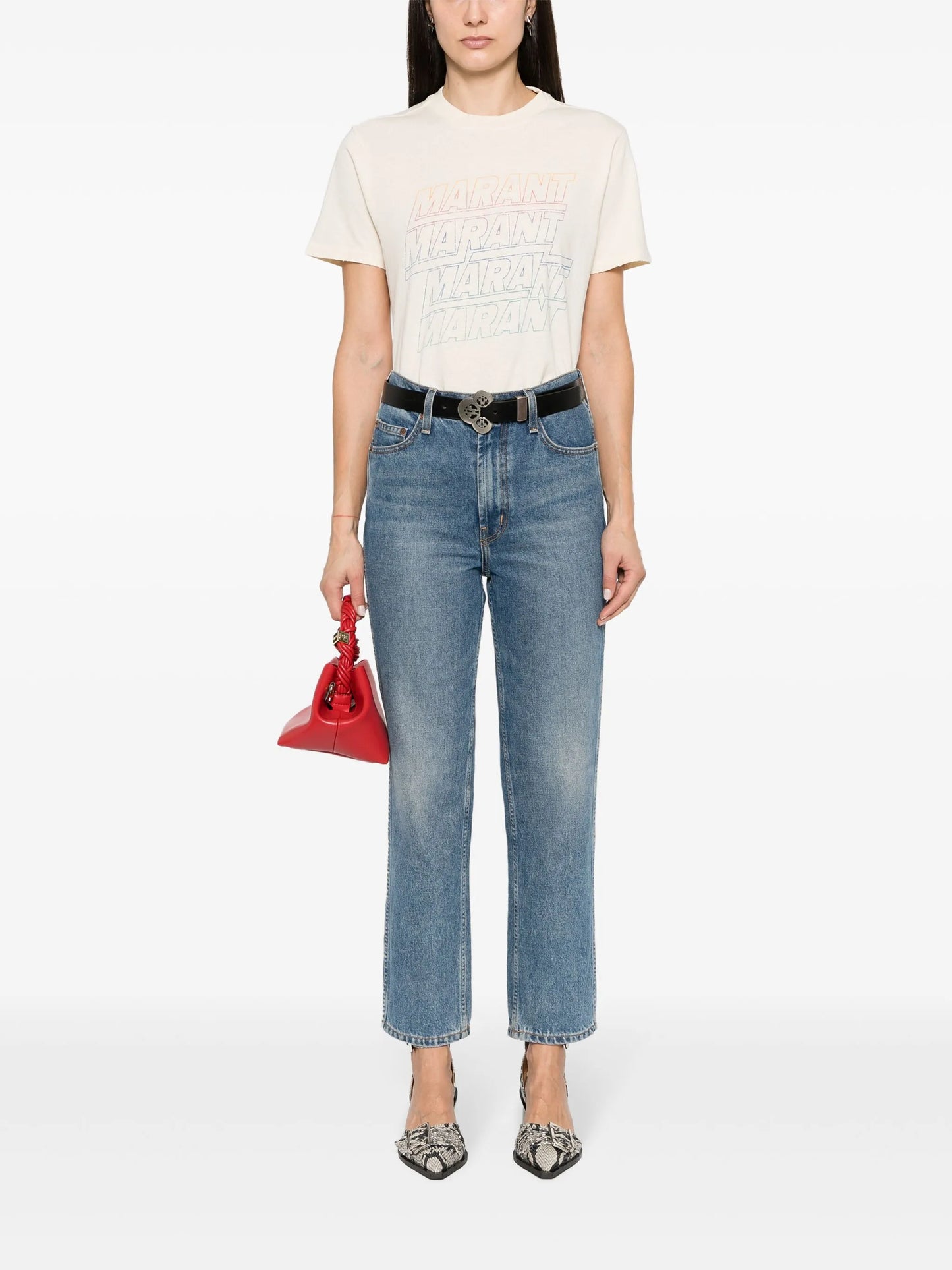 Zoeline organic-cotton T-shirt