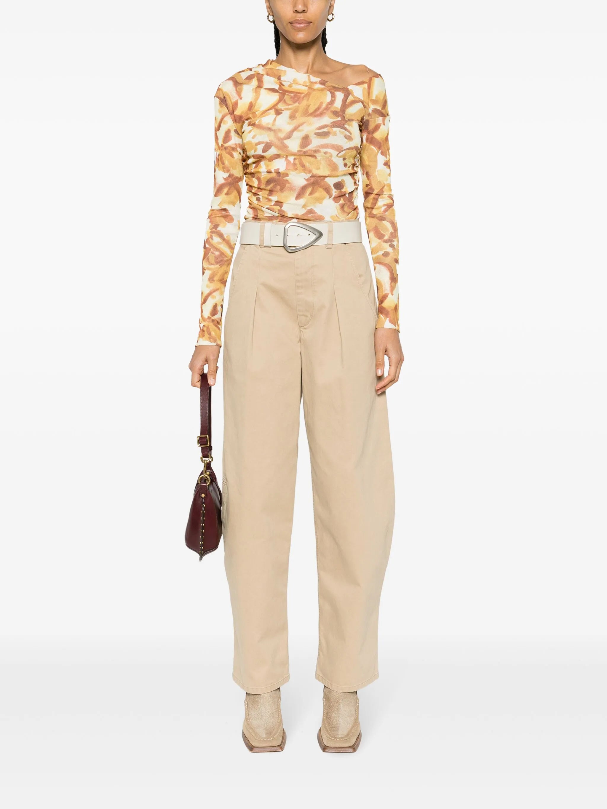 Lenadi cotton trousers