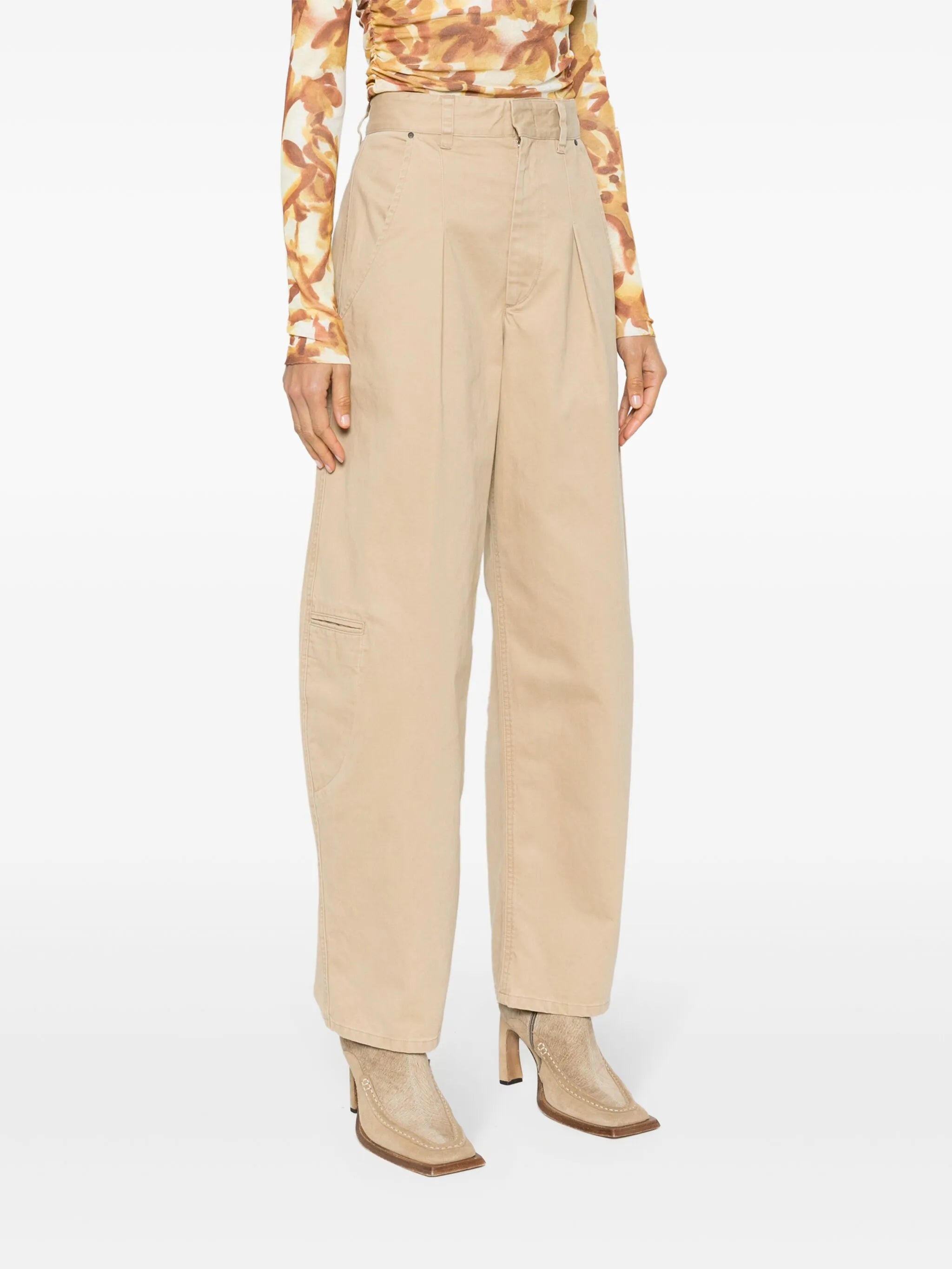 Lenadi cotton trousers