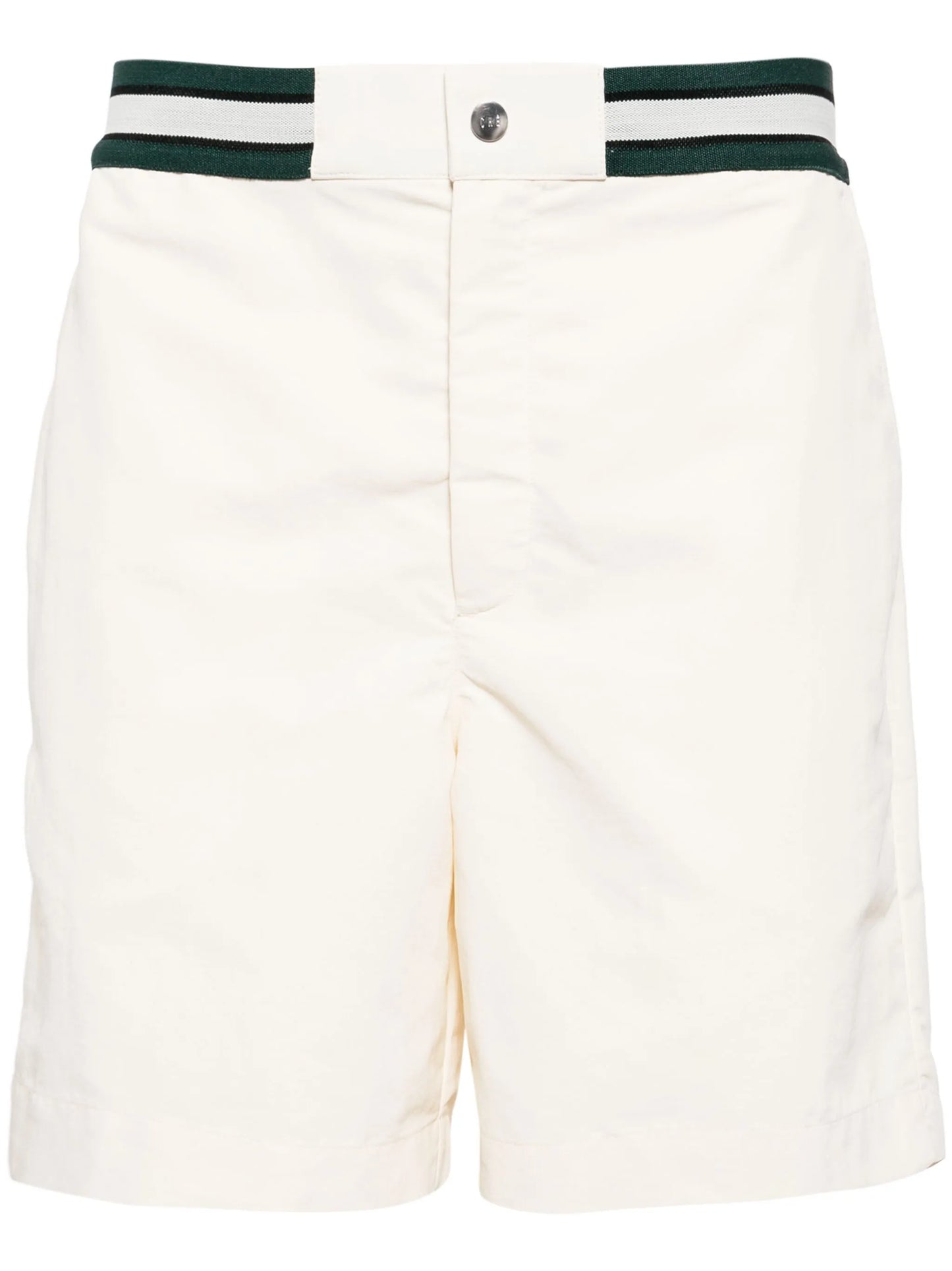 elasticated-waist swim shorts