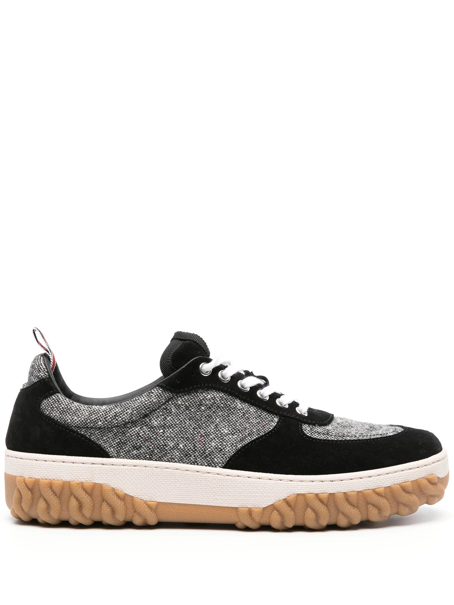 Letterman tweed sneakers