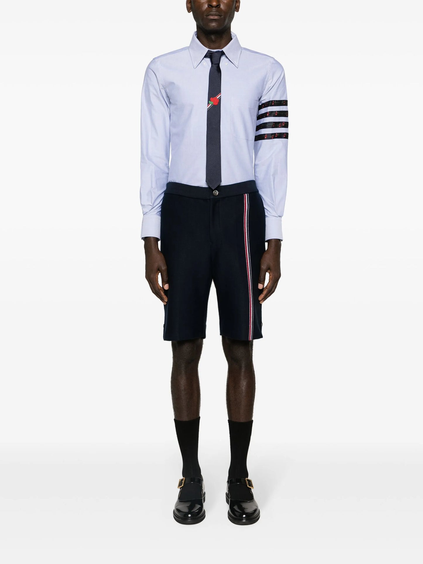 4-Bar cotton shirt