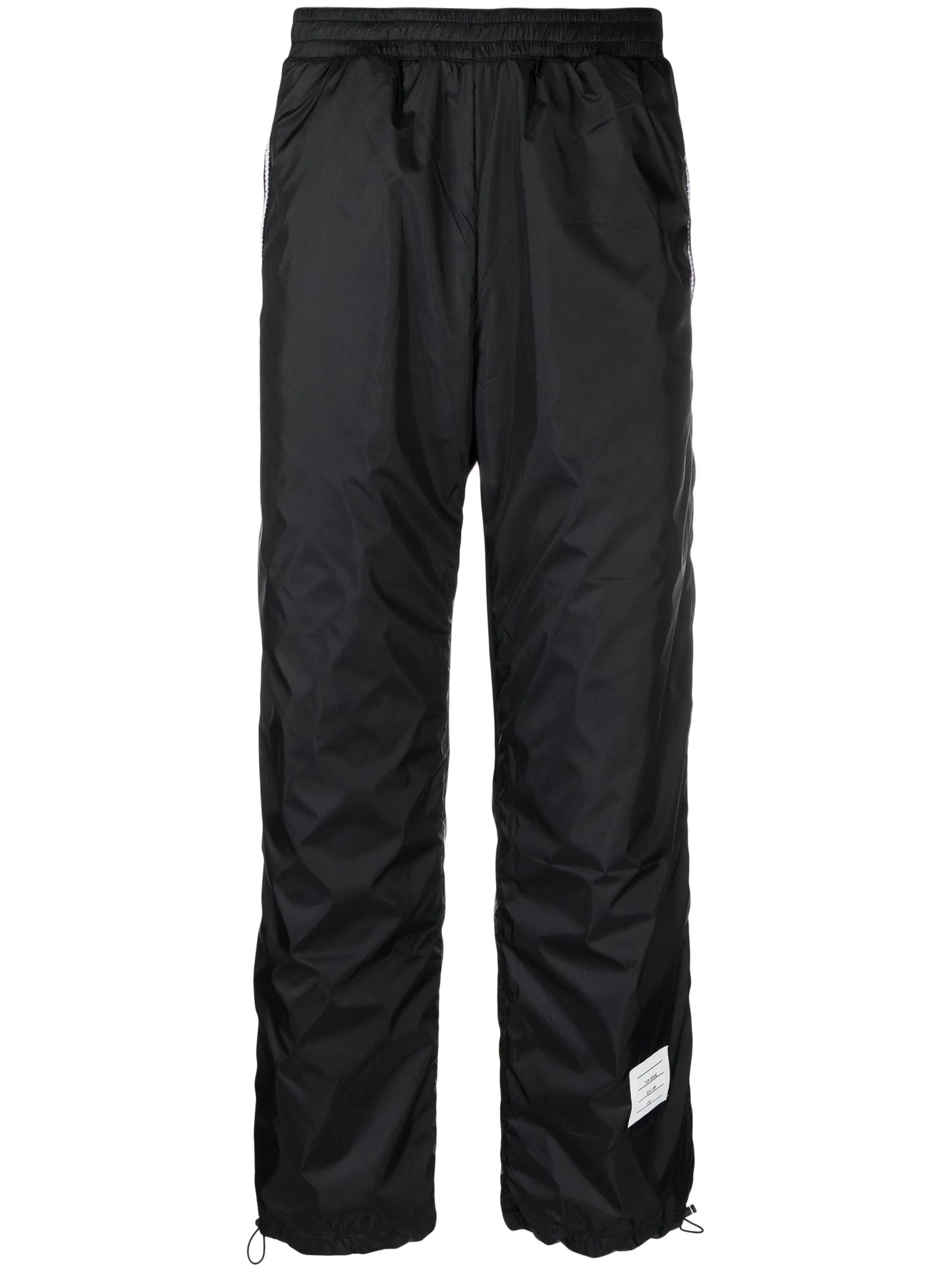 logo-patch sheer-ripstop track pants