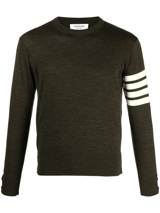 4-Bar wool jumper