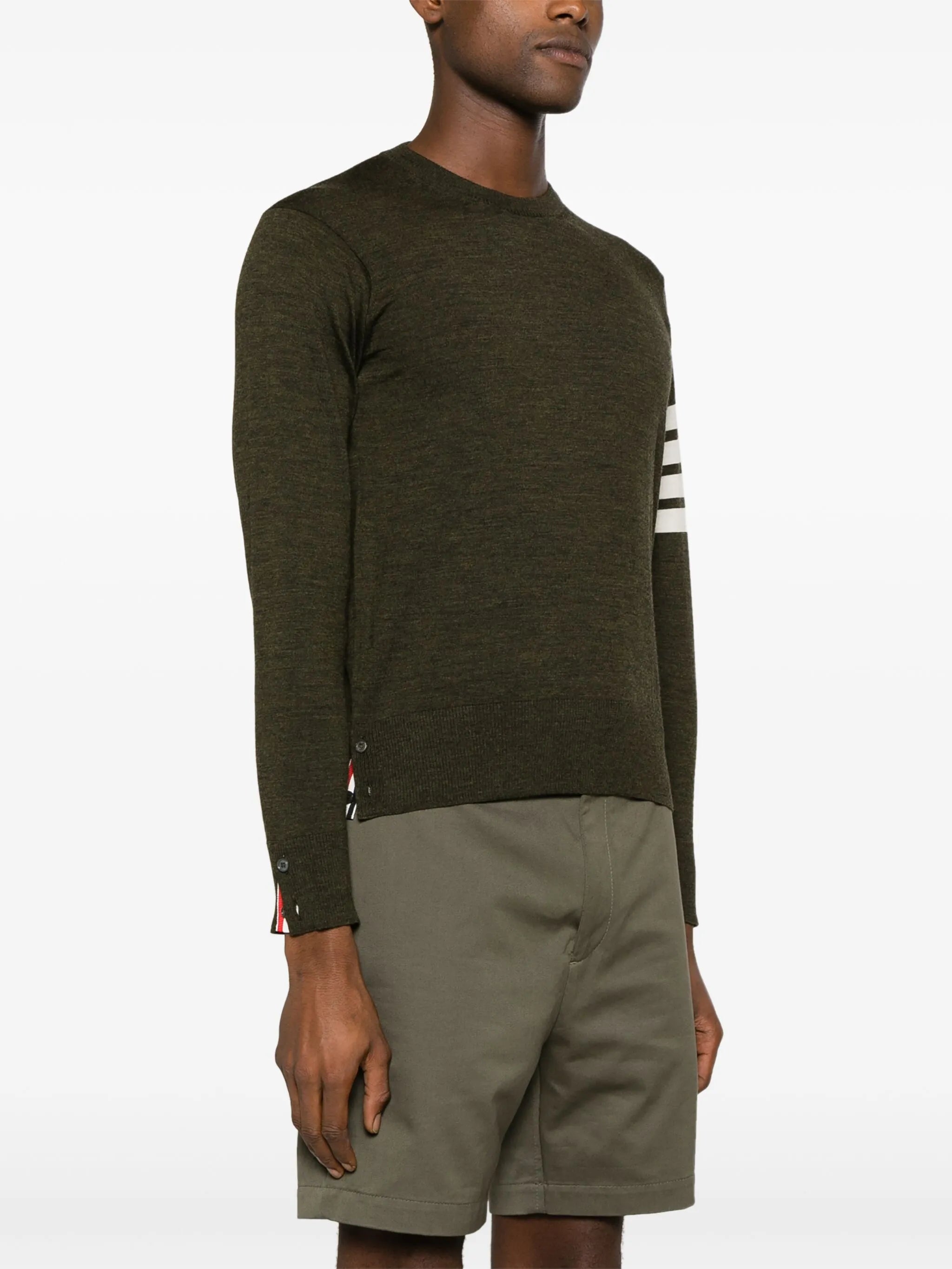 4-Bar wool jumper