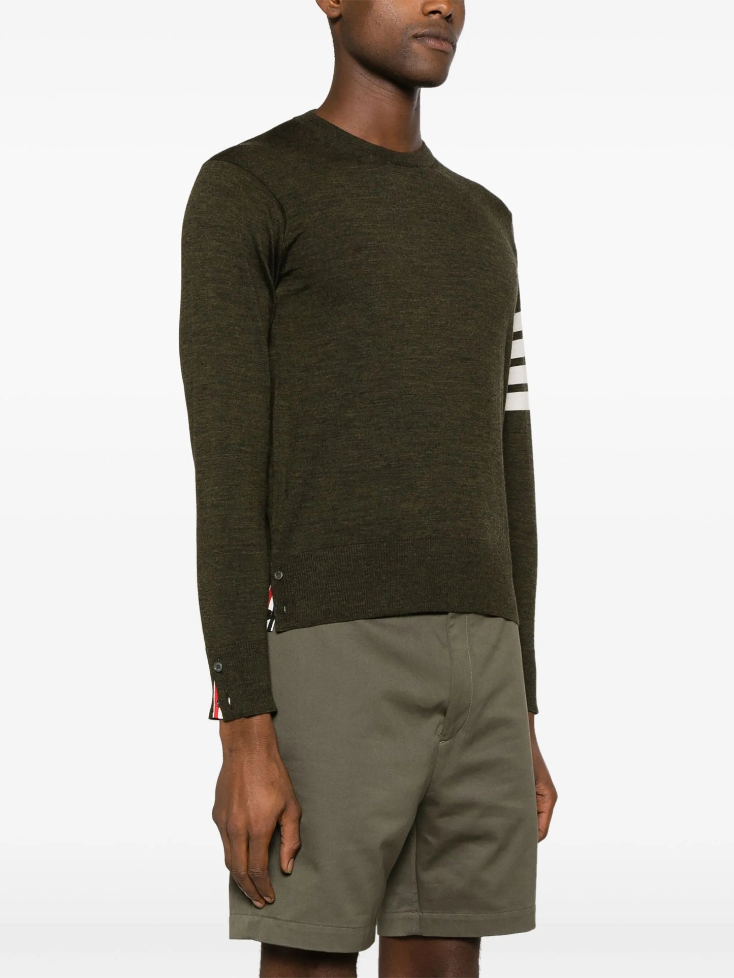 4-Bar wool jumper